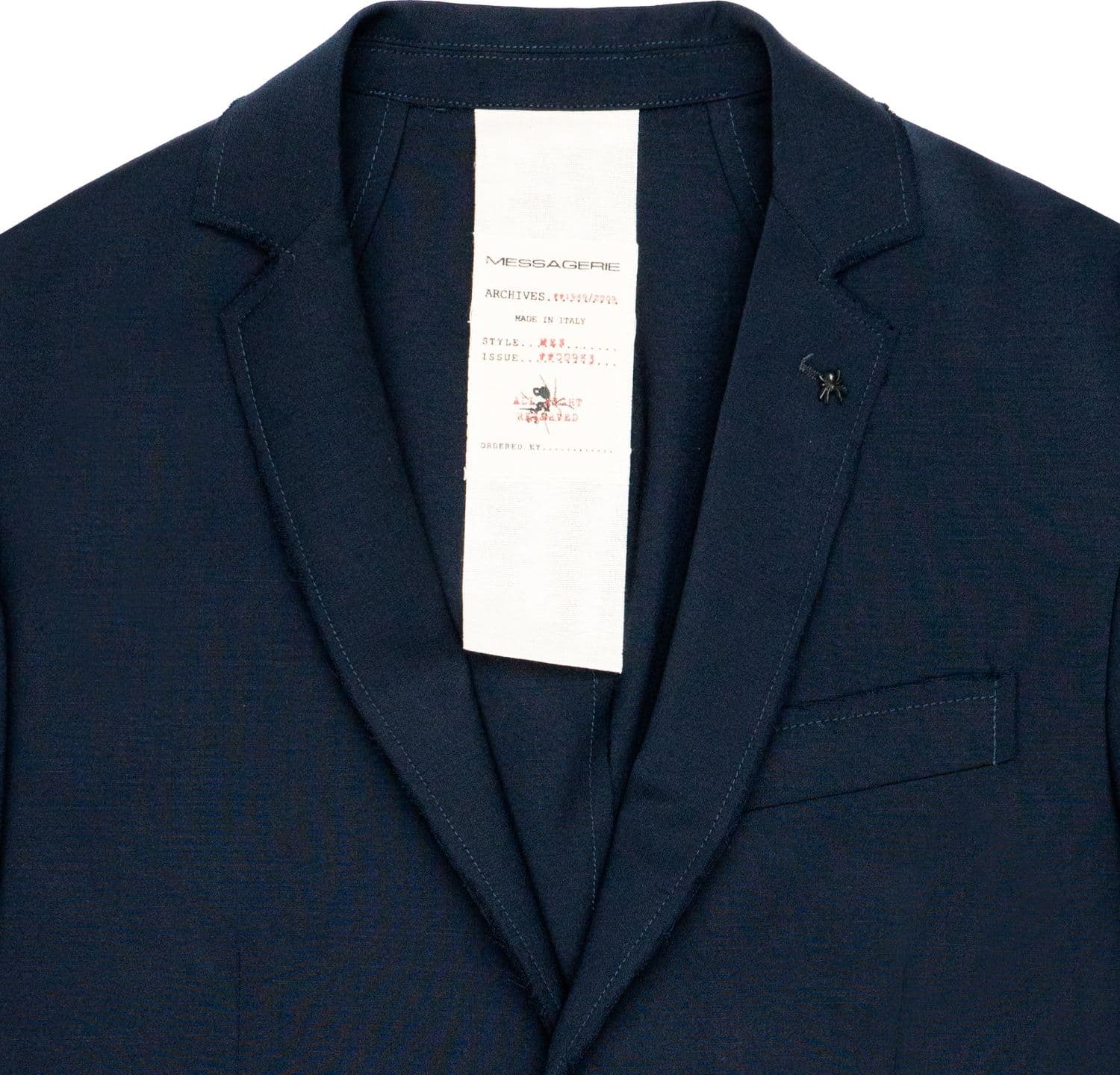 MESSAGERIE Giacca Dover Grigio Blu Dark da uomo in Giacche Drestige - Casamassima, commercioVirtuoso.it