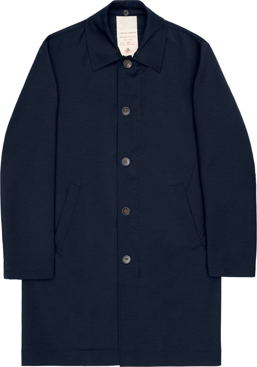 MESSAGERIE Cappotto Raku Blu da uomo