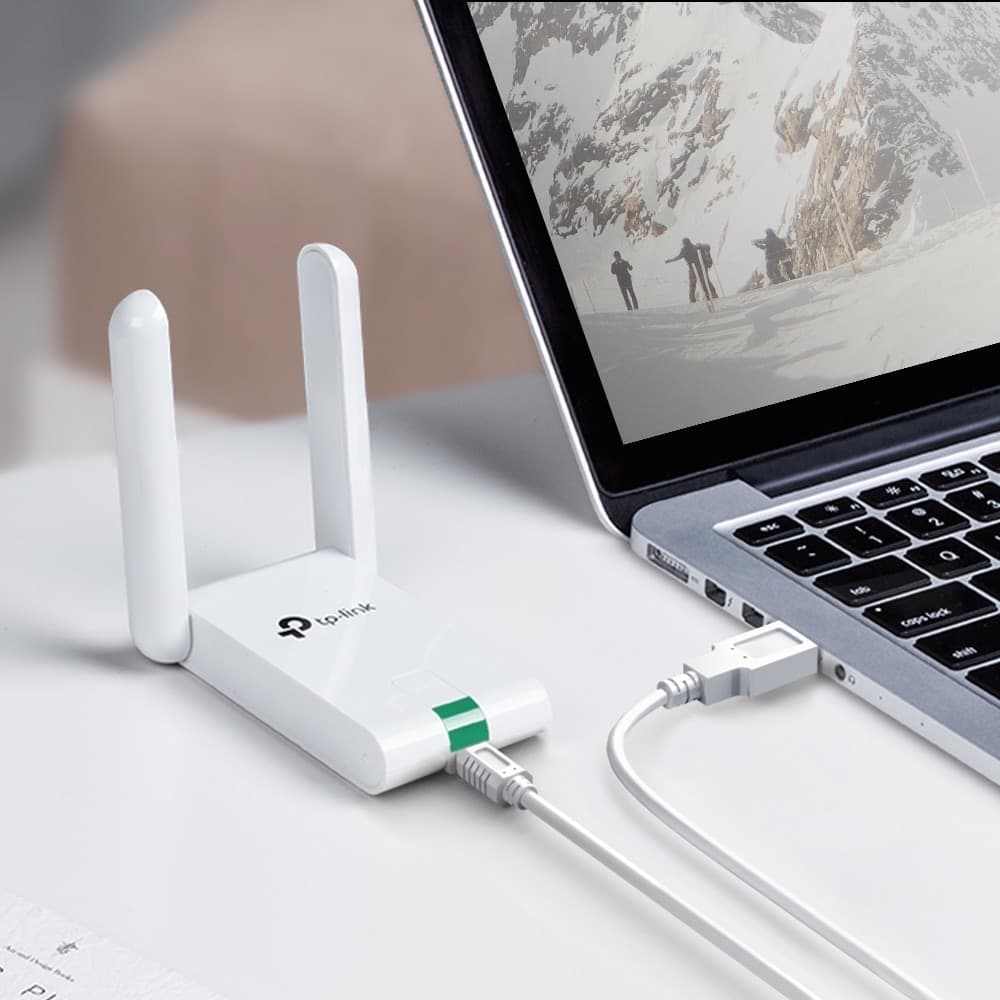 USB 2.0 WiFi N300 2 antenne 1.5m cavo USB TP-Link TL-WN822N in Adattatori USB wireless Innovamy.it - Milano, commercioVirtuoso.it
