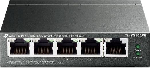 Switch 5 port Gigabit con 4-Port PoE+ TP-Link TL-SG105PE in  Innovamy.it - Milano, commercioVirtuoso.it