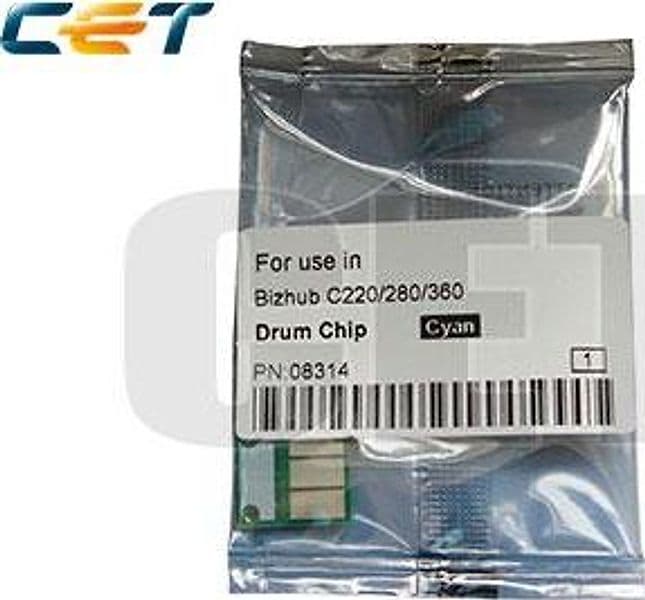 CET Drum Chip CMY Konica Minolta Bizhub C220,C280,C360