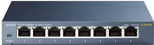 Switch 8 Porte Gigabit 10/100/1000 Mbps Plug & Play TL-SG108 in  Innovamy.it - Milano, commercioVirtuoso.it
