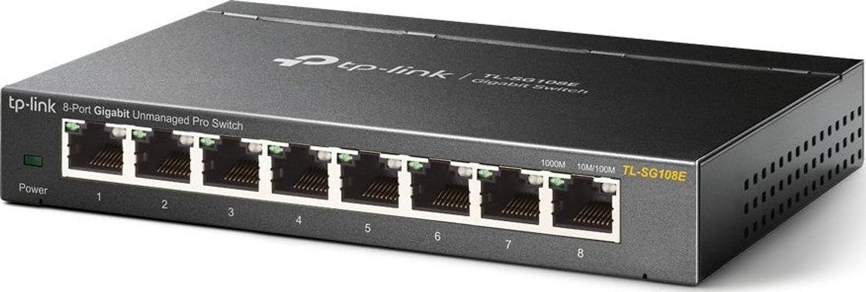 Switch Easy Smart 8 porte 10/100/1000Mbps desktop TL-SG108E in  Innovamy.it - Milano, commercioVirtuoso.it