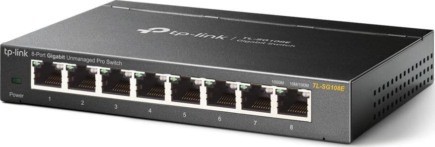 Switch Easy Smart 8 porte 10/100/1000Mbps desktop TL-SG108E in  Innovamy.it - Milano, commercioVirtuoso.it