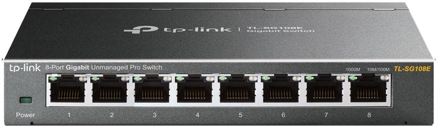 Switch Easy Smart 8 porte 10/100/1000Mbps desktop TL-SG108E in  Innovamy.it - Milano, commercioVirtuoso.it