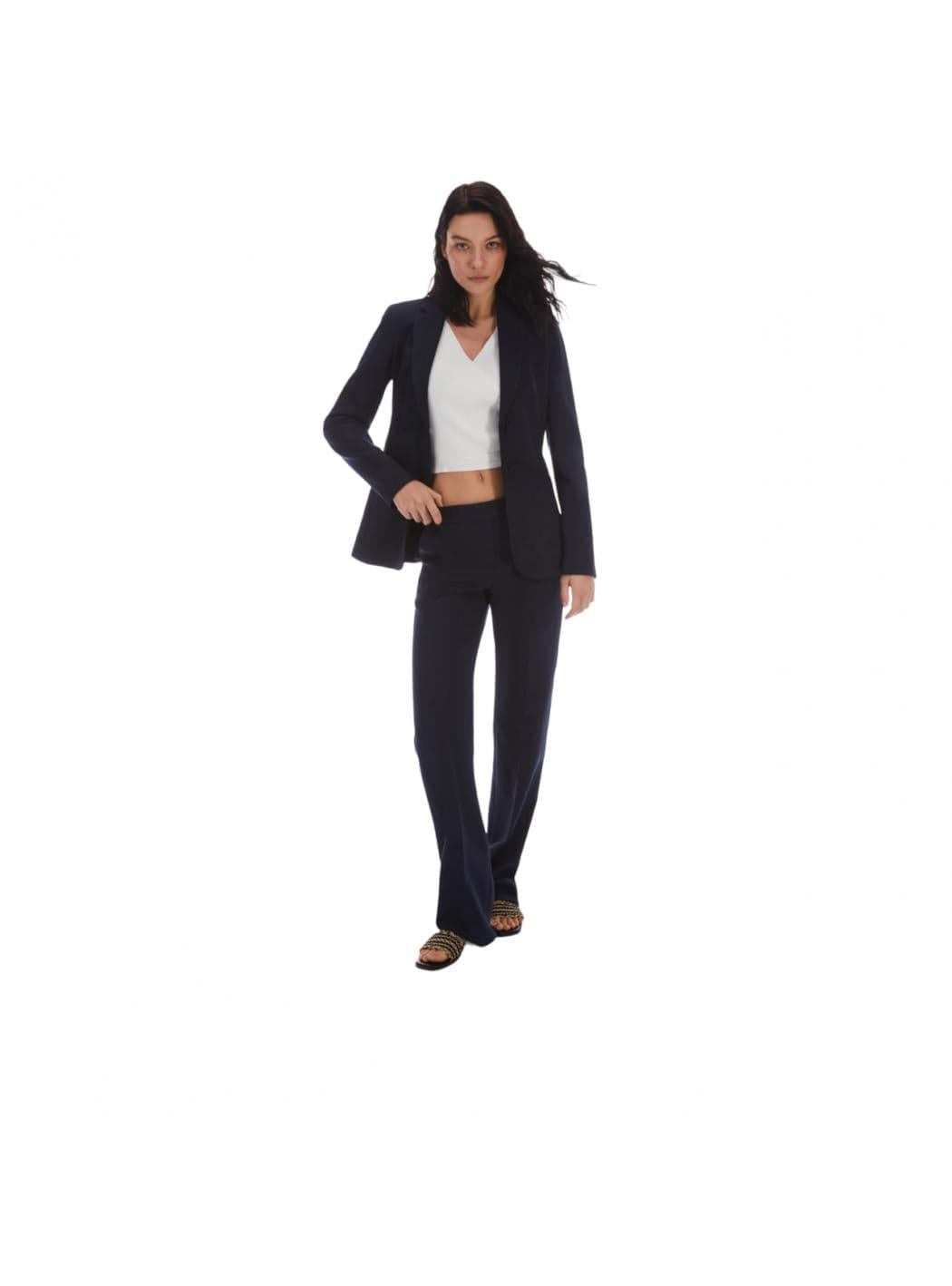 PENNY BLACK Pantalone lungo Donna penny black cachi-blu da donna in Pantaloni Drestige - Casamassima, commercioVirtuoso.it