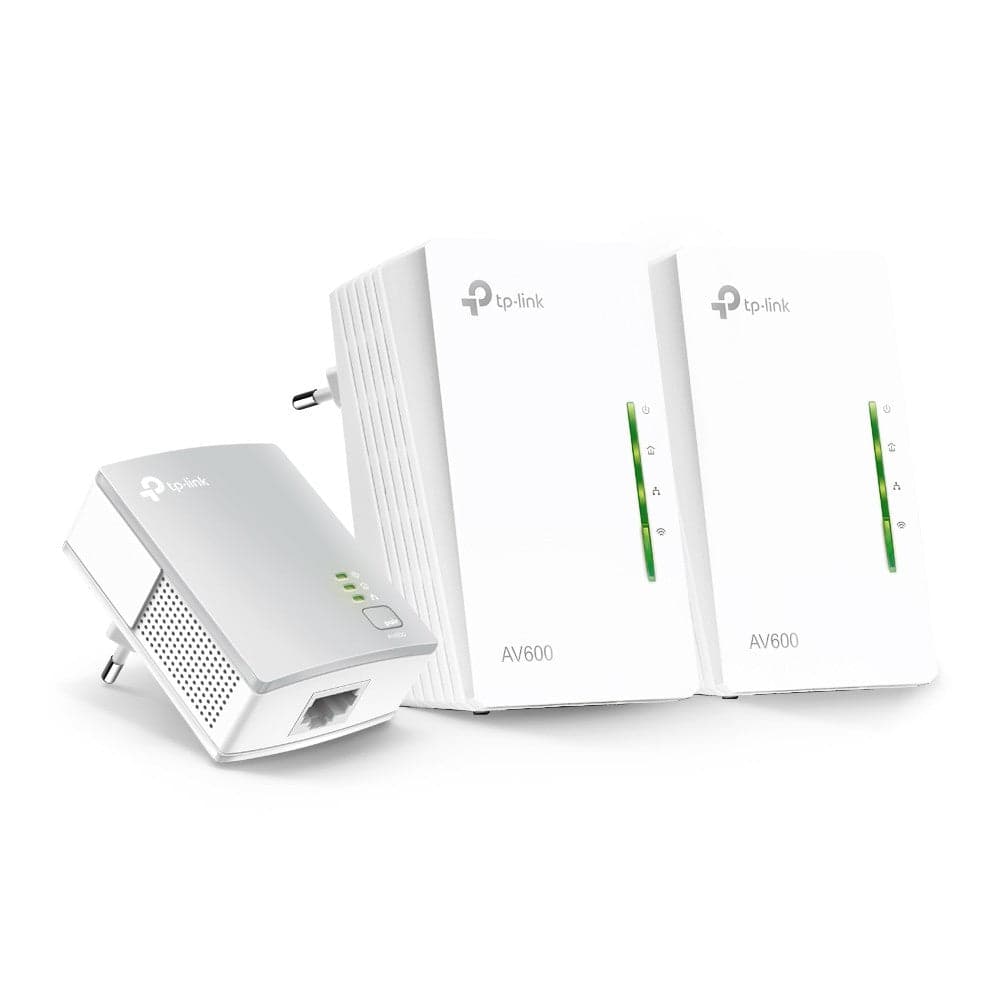 Kit powerline AV600 WiFi 300Mbps 2 Porte LAN (3 Pezzi) in Adattatori PowerLAN Innovamy.it - Milano, commercioVirtuoso.it