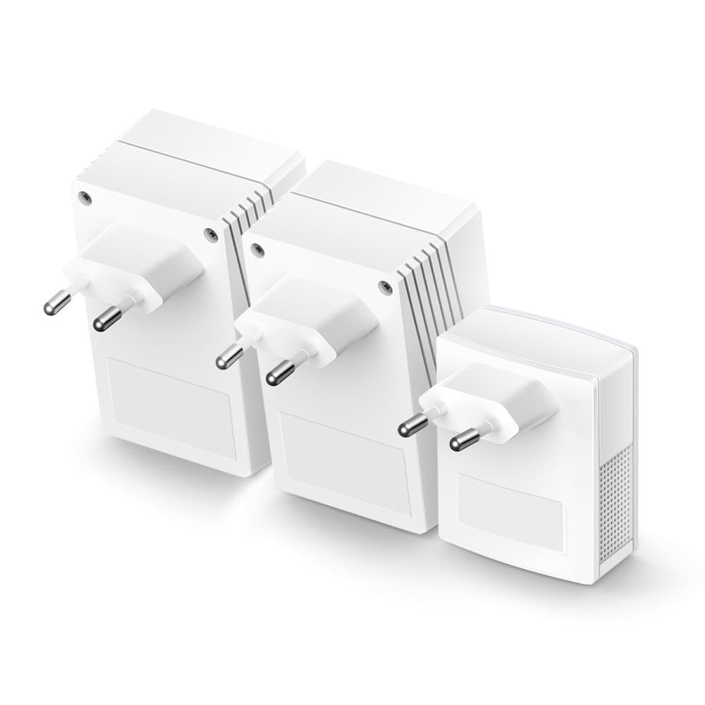 Kit powerline AV600 WiFi 300Mbps 2 Porte LAN (3 Pezzi) in Adattatori PowerLAN Innovamy.it - Milano, commercioVirtuoso.it