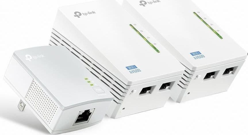 Kit powerline AV600 WiFi 300Mbps 2 Porte LAN (3 Pezzi) in Adattatori PowerLAN Innovamy.it - Milano, commercioVirtuoso.it