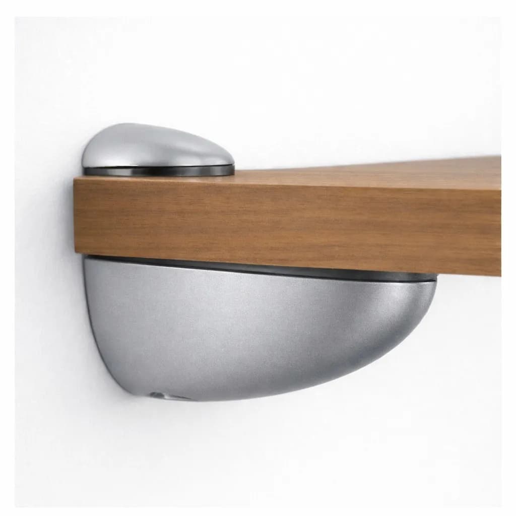 Coppia di Reggimensola Alluminio per Piani in Legno in prodotto Calandrelli - Napoli, commercioVirtuoso.it