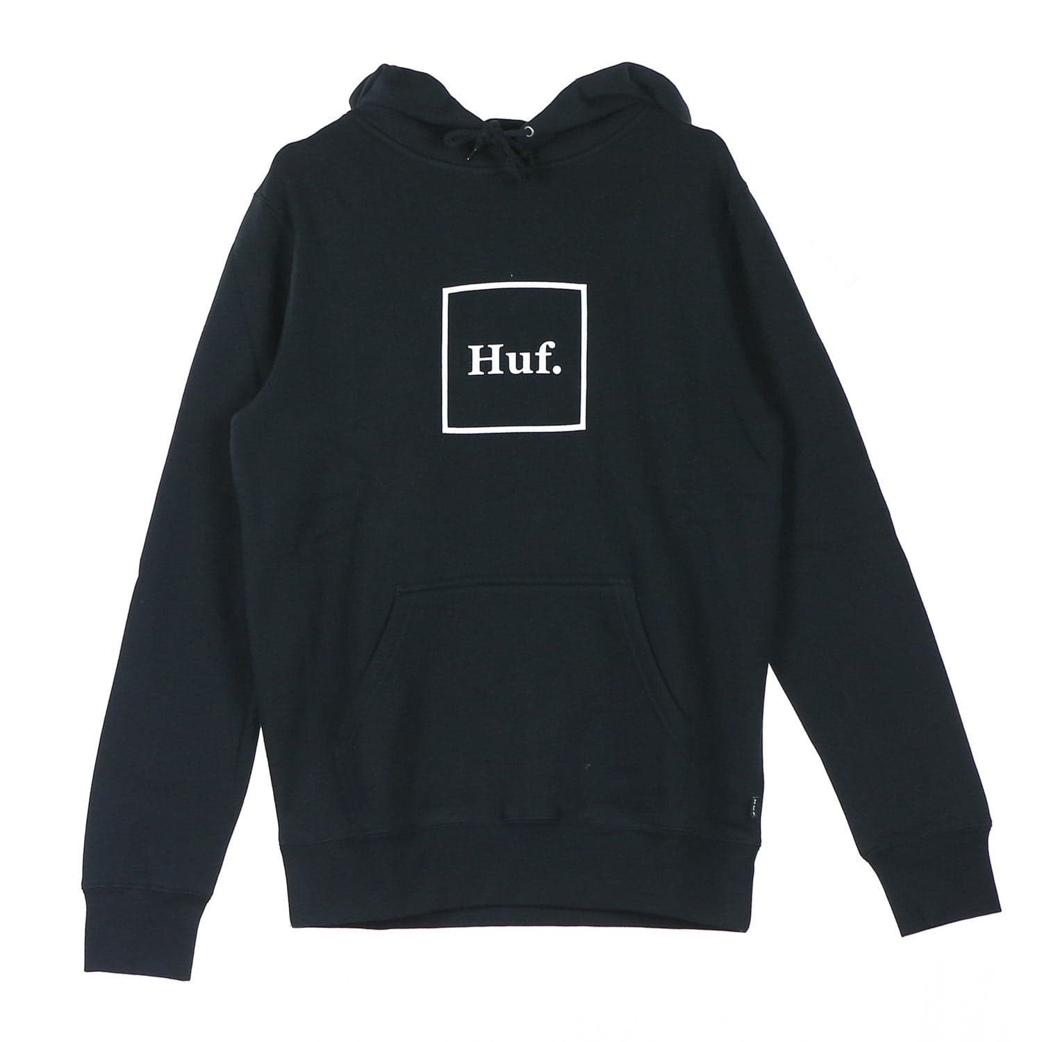 HUF Felpa Cappuccio Uomo Box Logo Black da uomo in Felpe con cappuccio Drestige - Casamassima, commercioVirtuoso.it