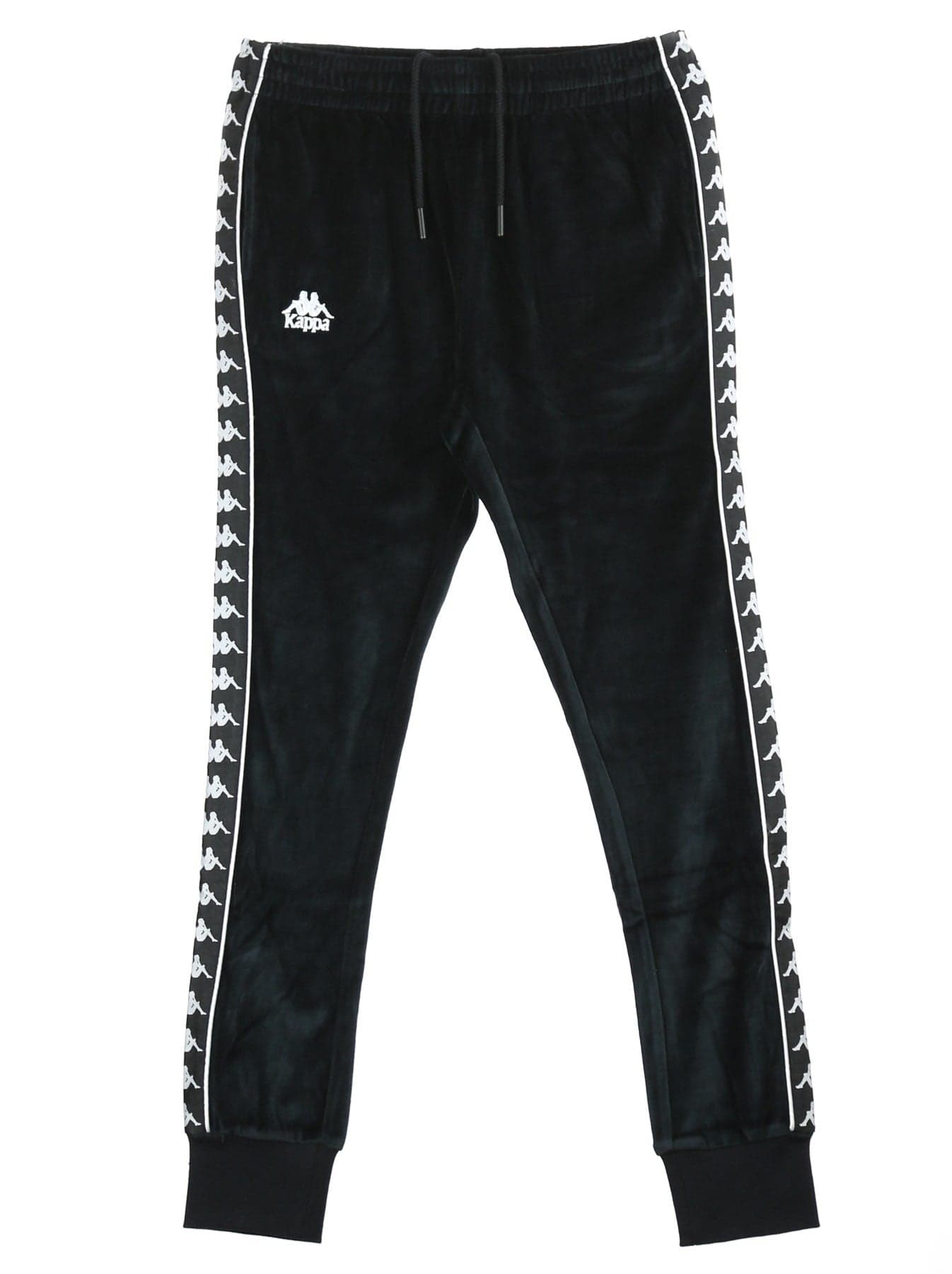 KAPPA Pantalone Tuta Felpato Uomo Authentic Ayne Black/white da uomo in Pantaloni sportivi Drestige - Casamassima, commercioVirtuoso.it