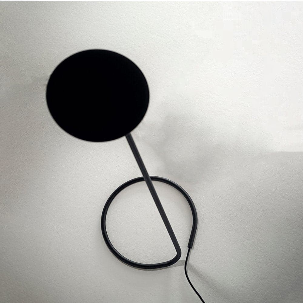 Lampada Da Scrivania In Metallo Moderna Miniarc Nero Led Diffusore Regolabile in Lampade da tavolo e abat-jour LuceArt - Montecorvino Pugliano, commercioVirtuoso.it