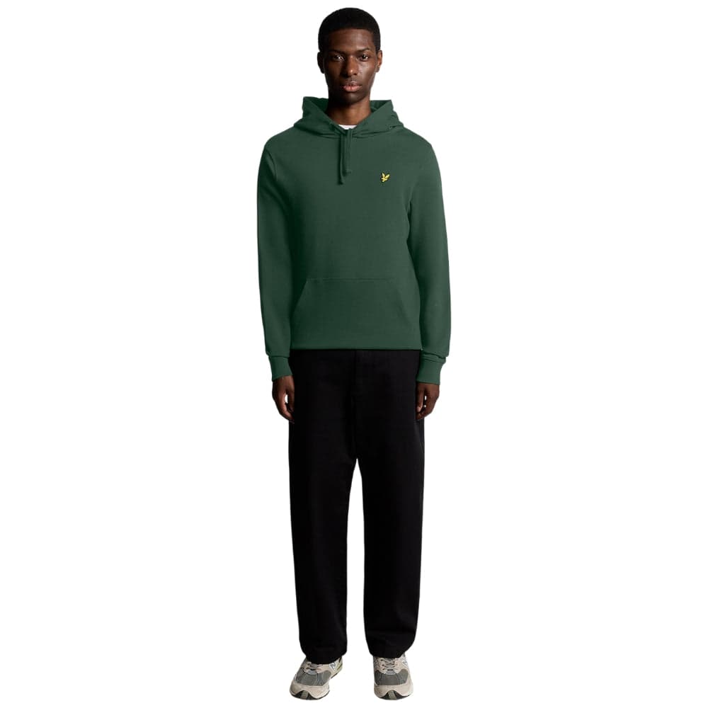 Lyle & Scott felpa verde con cappuccio ML416VOG in Felpe con cappuccio Prodotti di Classe - Nocera Superiore, commercioVirtuoso.it