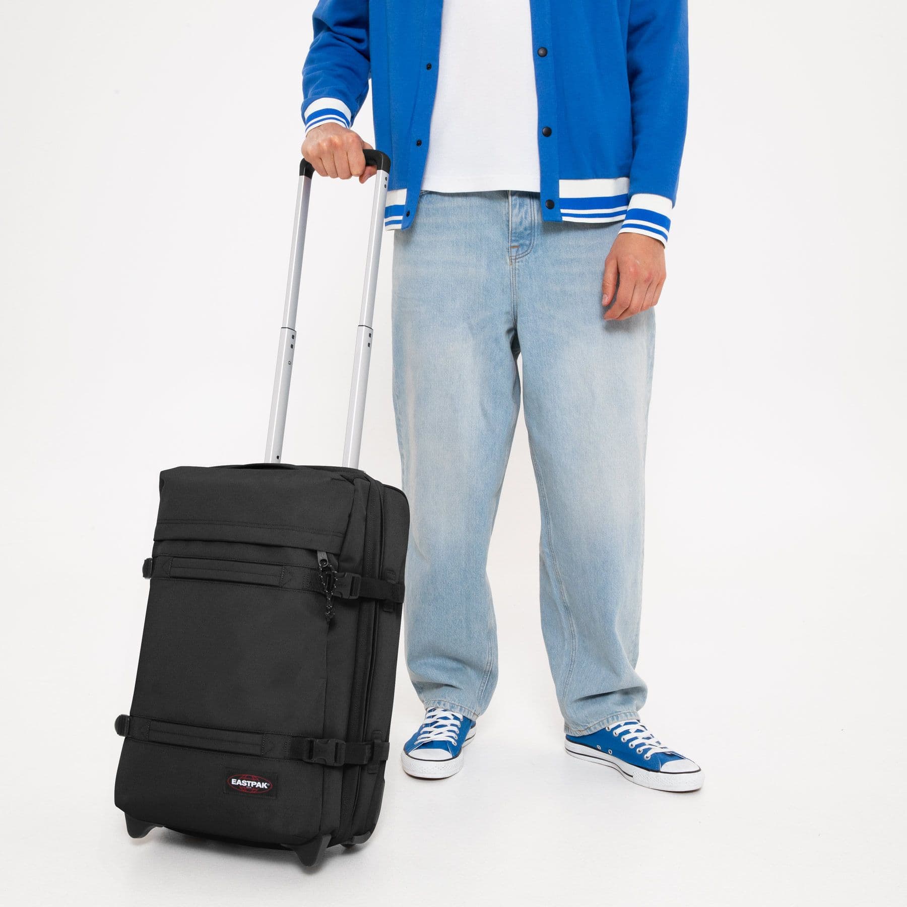 EASTPAK Valigia Transit'R S Black da donna in Valigie Drestige - Casamassima, commercioVirtuoso.it