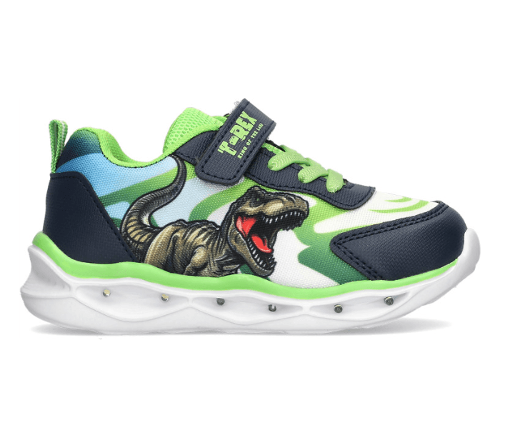 Scarpe Bambino con Luci LED e Dinosauro Sneakers Sportive in Sneaker casual UP Calzature Balduina - Roma, commercioVirtuoso.it
