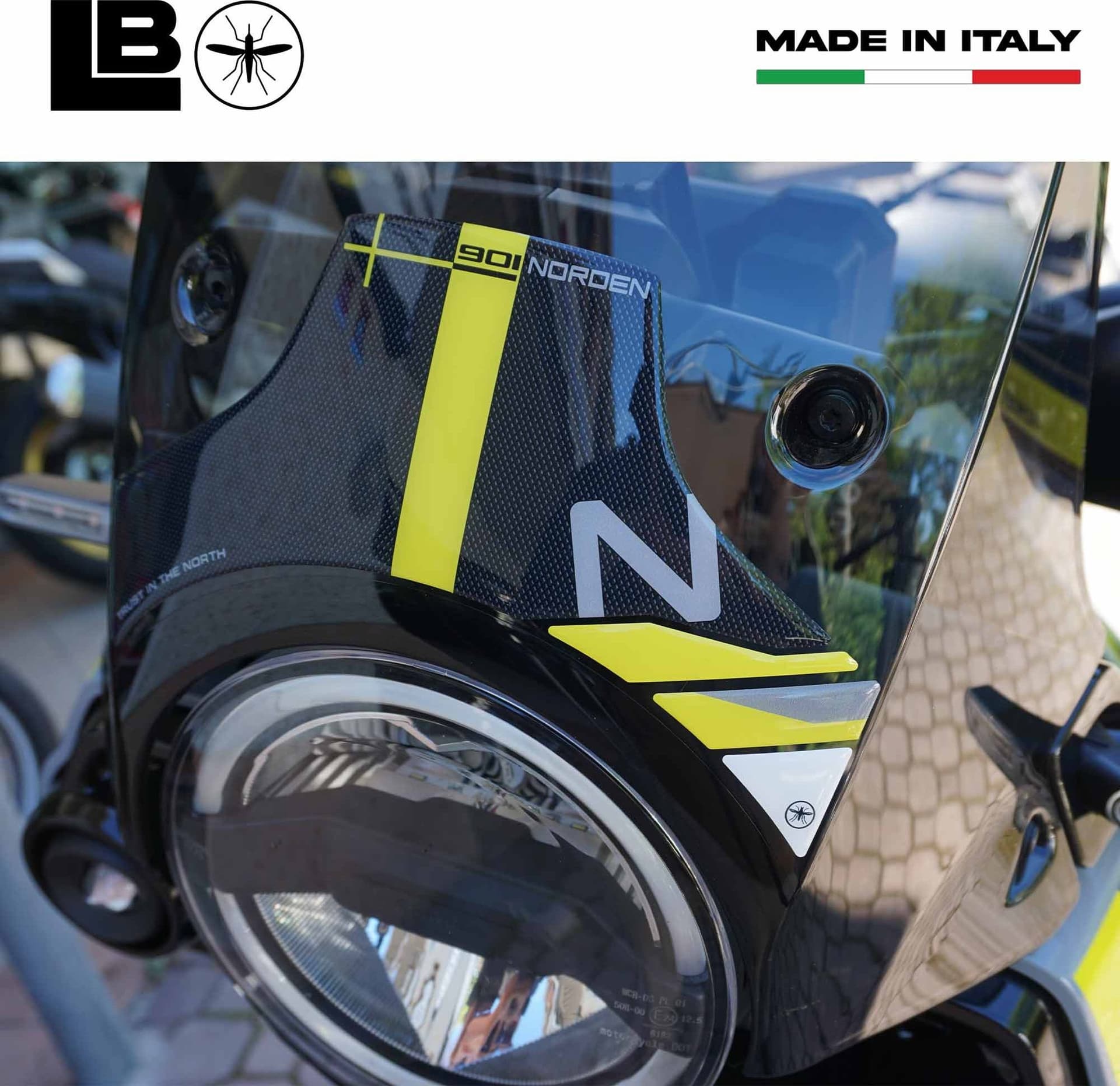 Kit adesivi 3D Protezioni per moto compatibili con Husqvarna Norden 901 2024 in Decalcomanie adesivi e magneti LabelBike - Bibbiano, commercioVirtuoso.it