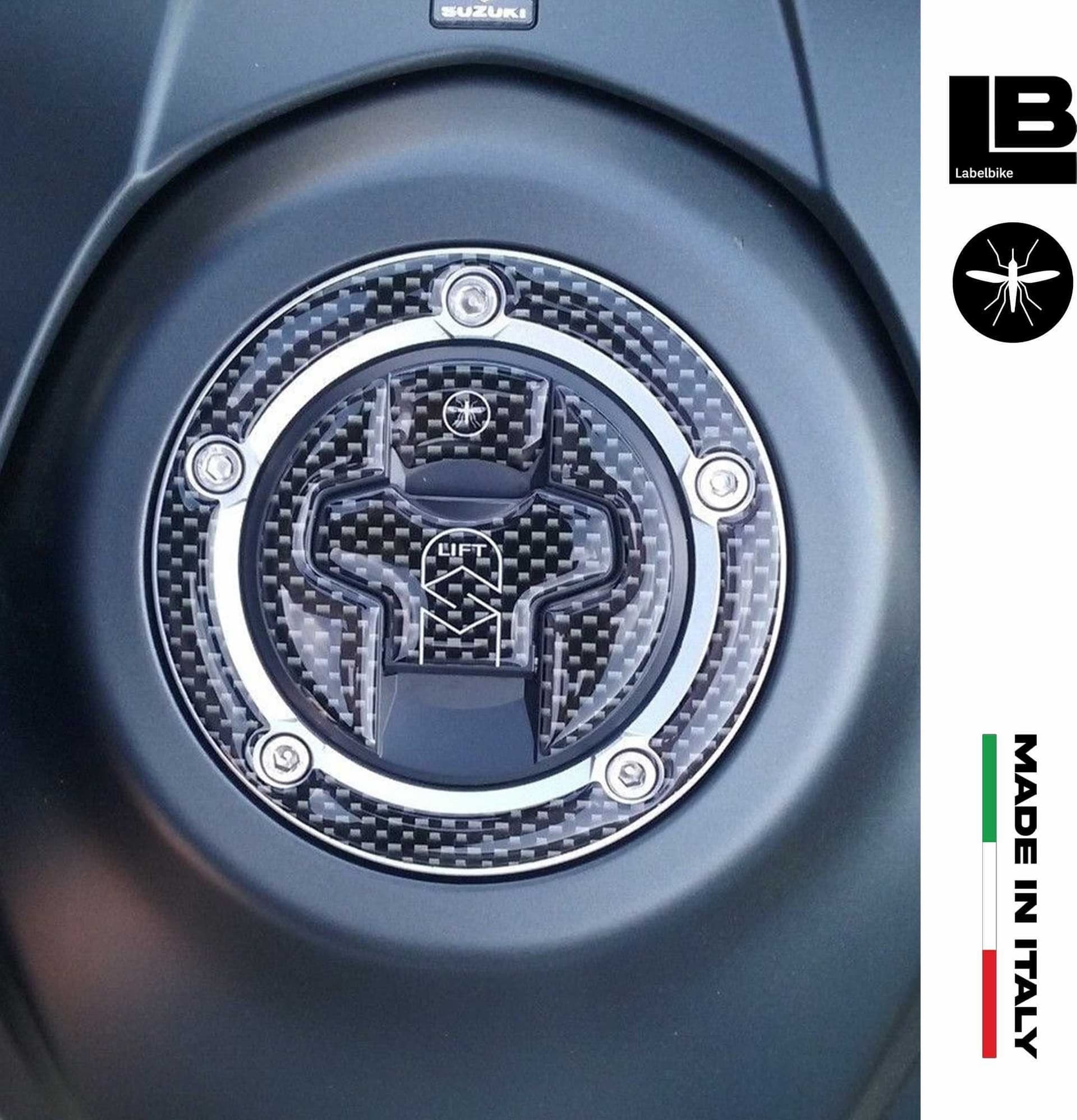 KIT ADESIVI PROTEZIONI MOTO 3D in resina compatibili per GSXS SUZUKI GSX-S 750 in Decalcomanie adesivi e magneti LabelBike - Bibbiano, commercioVirtuoso.it