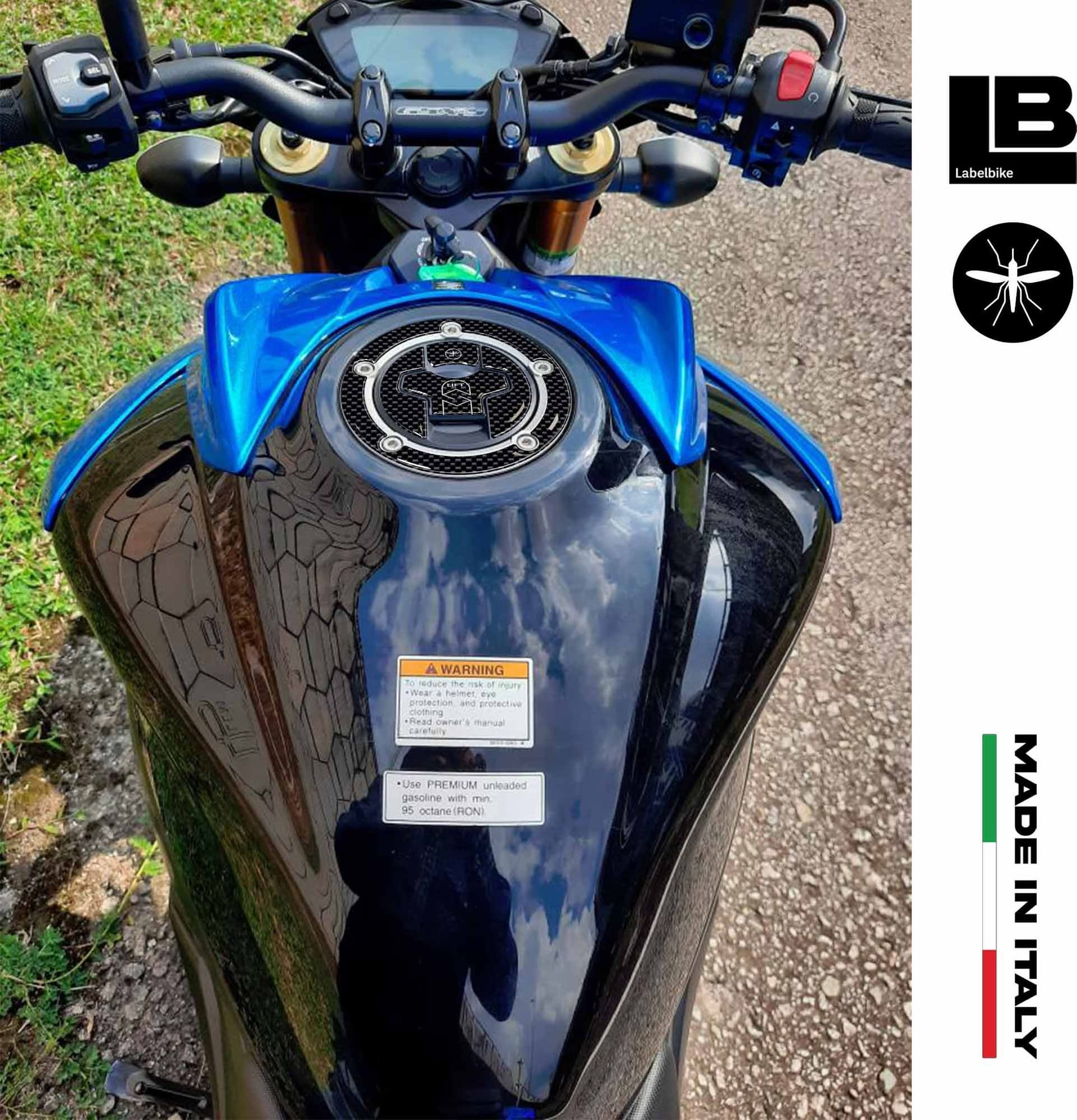 KIT ADESIVI PROTEZIONI MOTO 3D in resina compatibili per GSXS SUZUKI GSX-S 750 in Decalcomanie adesivi e magneti LabelBike - Bibbiano, commercioVirtuoso.it