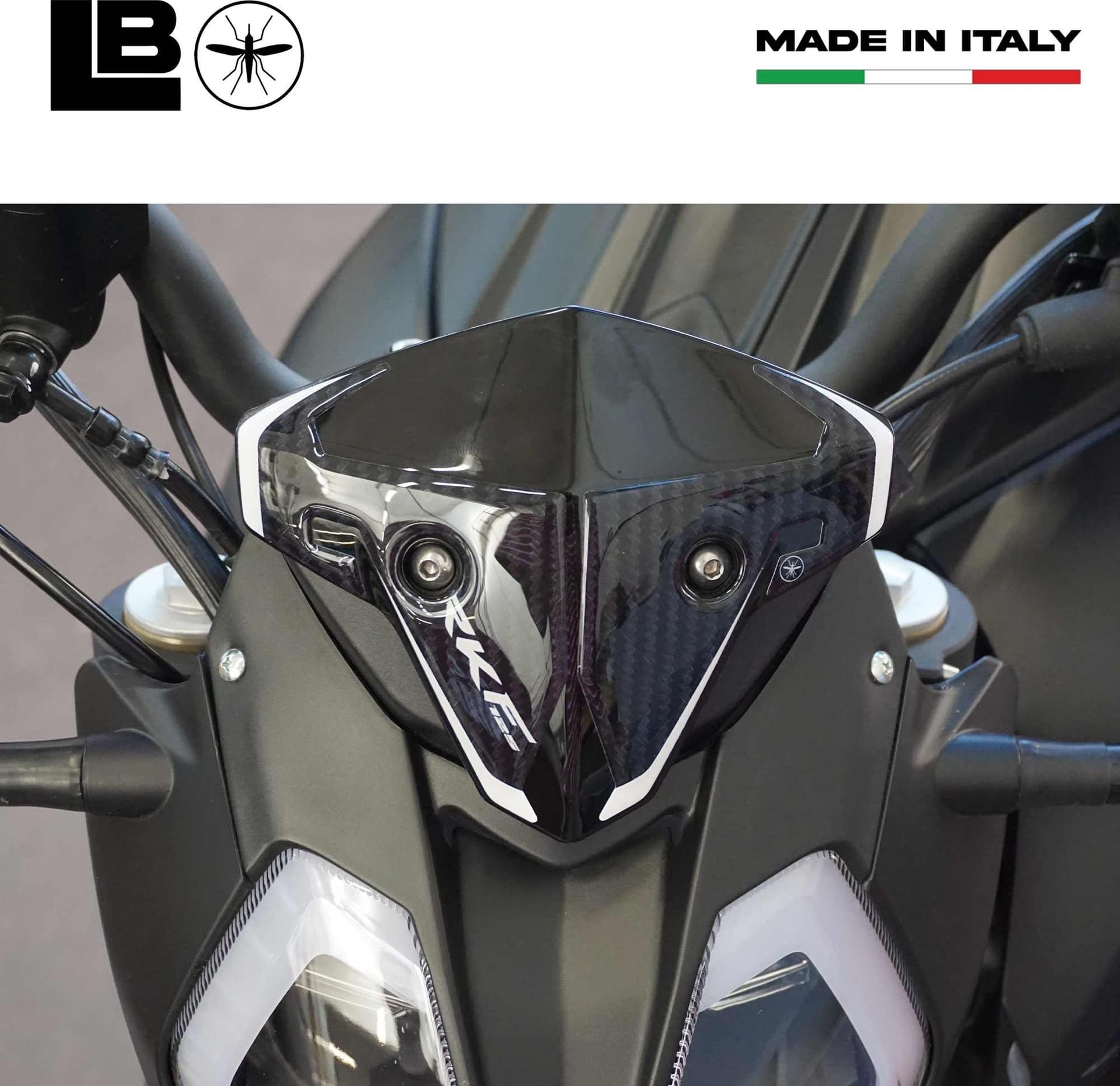 Adesivi 3D Protezione cupolino moto compatibili con Keeway RKF 125 2021-2024 in Decalcomanie adesivi e magneti LabelBike - Bibbiano, commercioVirtuoso.it