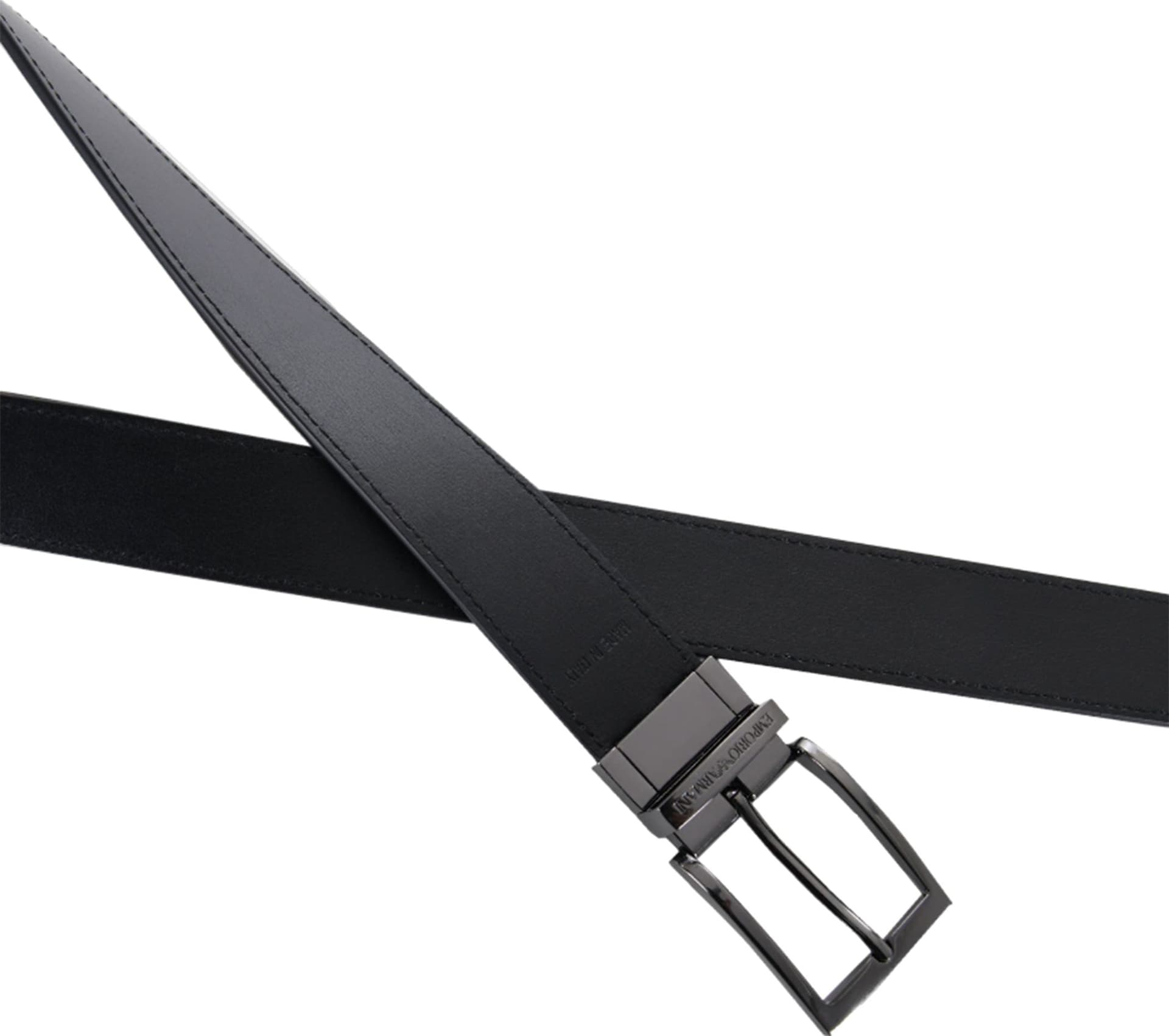 EMPORIO ARMANI Cintura Uomo emporio armani Y4S195YLO8J-80741 Nero da uomo in Cinture Drestige - Casamassima, commercioVirtuoso.it