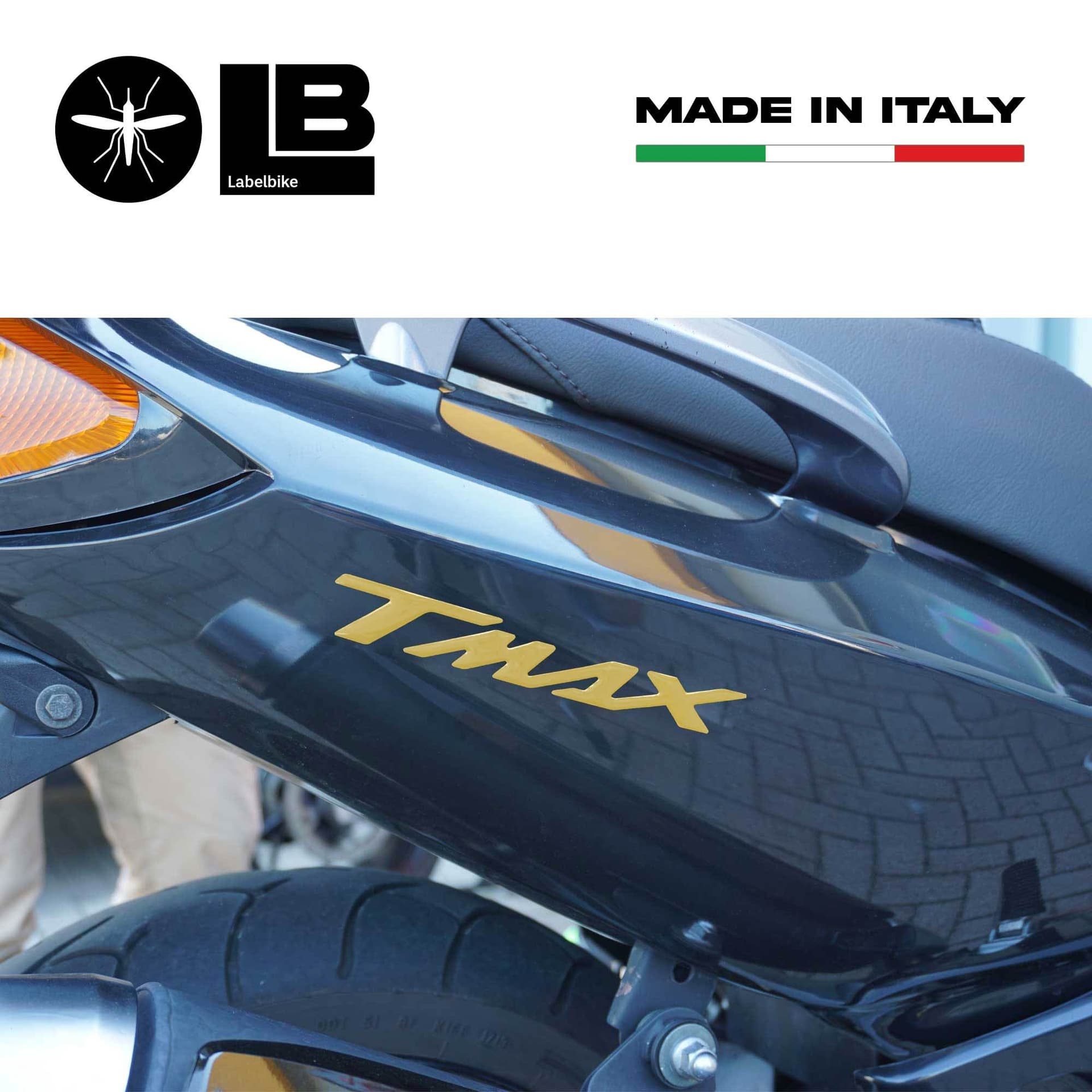 Scritte resina tmax adesivi 3D scooter compatibili con Yamaha T-Max 500-530-560 in Decalcomanie adesivi e magneti LabelBike - Bibbiano, commercioVirtuoso.it