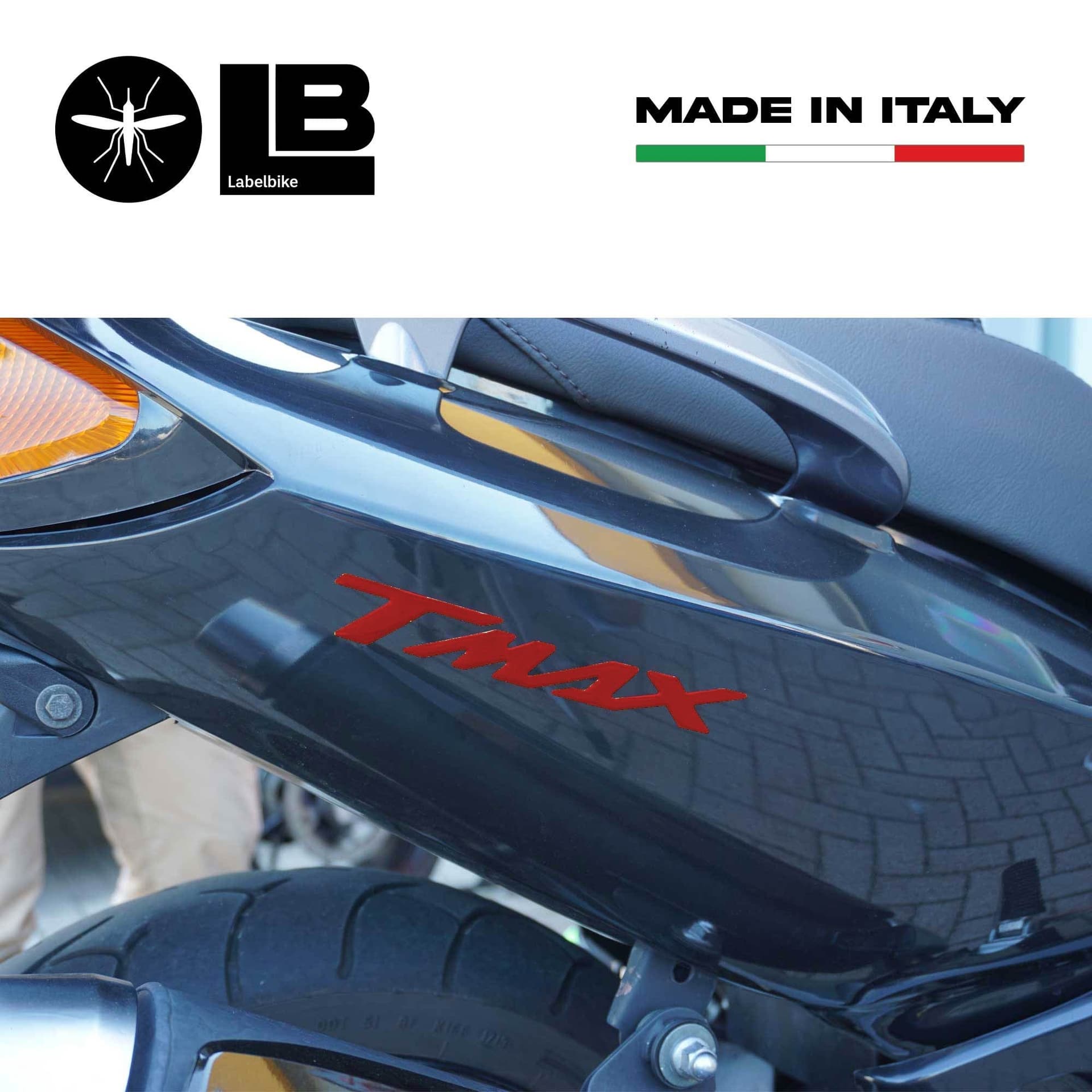 Scritte resina tmax adesivi 3D scooter compatibili con Yamaha T-Max 500-530-560 in Decalcomanie adesivi e magneti LabelBike - Bibbiano, commercioVirtuoso.it