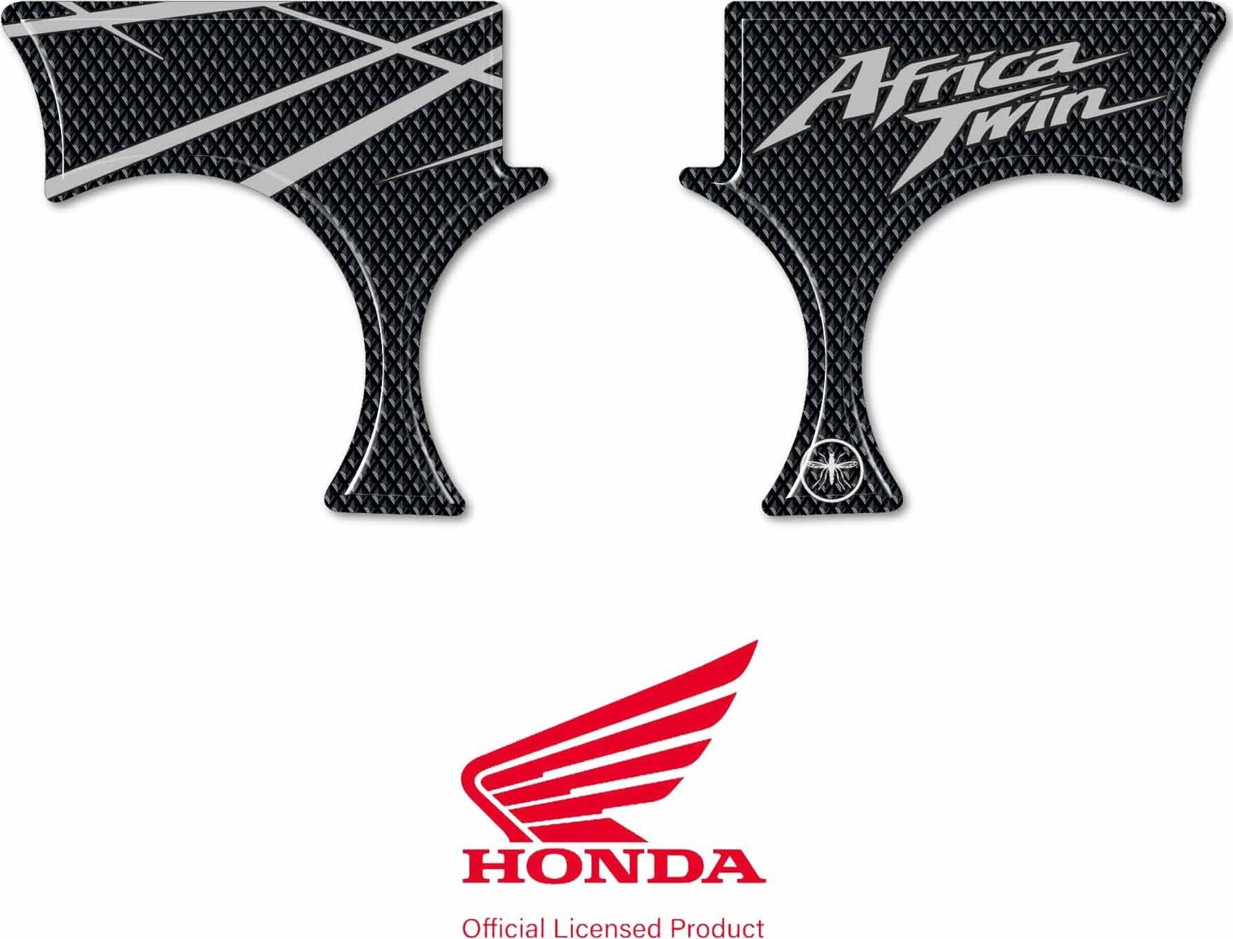 Adesivo resina 3D piastra sterzo compatibile con Honda Africa Twin 1000 - 1100 in Decalcomanie adesivi e magneti LabelBike - Bibbiano, commercioVirtuoso.it