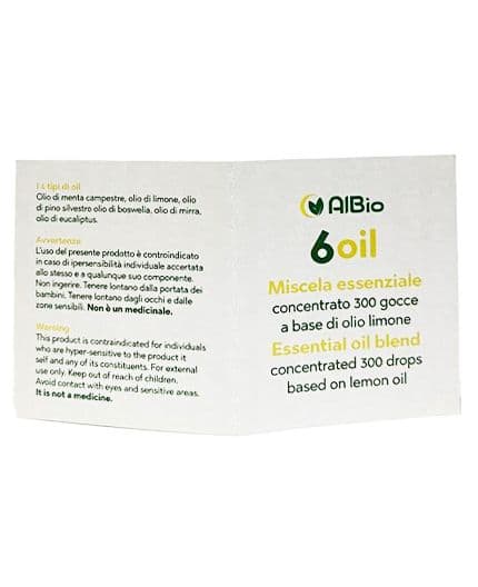 6 Oil 10ml essenze di Menta, Boswellia, Eucalipto, Mirra, Tea tree, Pino stimolano le vie aeree, rilassanti in Oli essenziali AlBio Sicily - Misilmeri, commercioVirtuoso.it