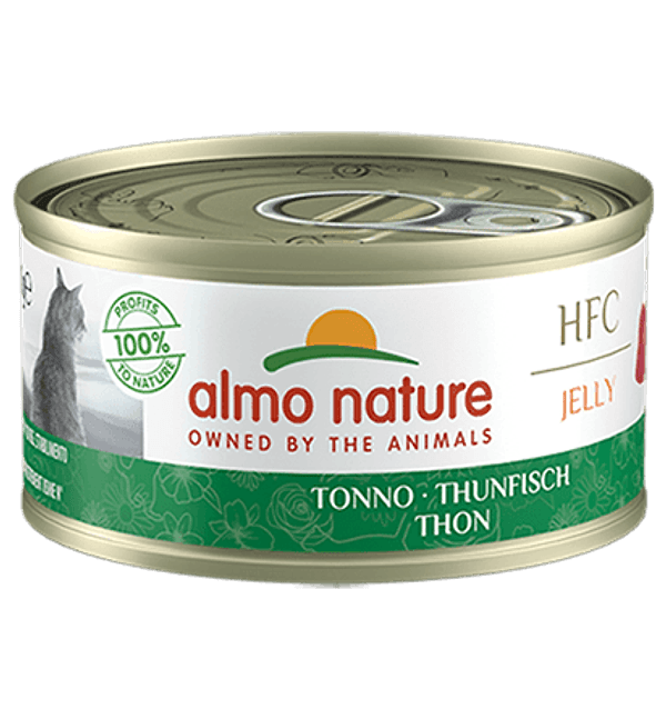 Almo Nature Scatoletta HFC Jelly gusto Tonno per Gatti Adulti 70gr in prodotto 101 Market - Poggibonsi, commercioVirtuoso.it