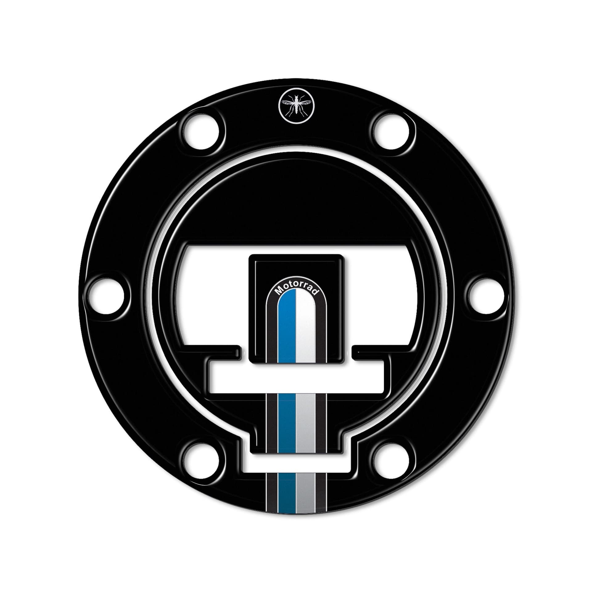 Adesivo 3D protezione tappo moto CON CHIAVE compatibile con BMW 2013 - 2022 Nero in Decalcomanie adesivi e magneti LabelBike - Bibbiano, commercioVirtuoso.it