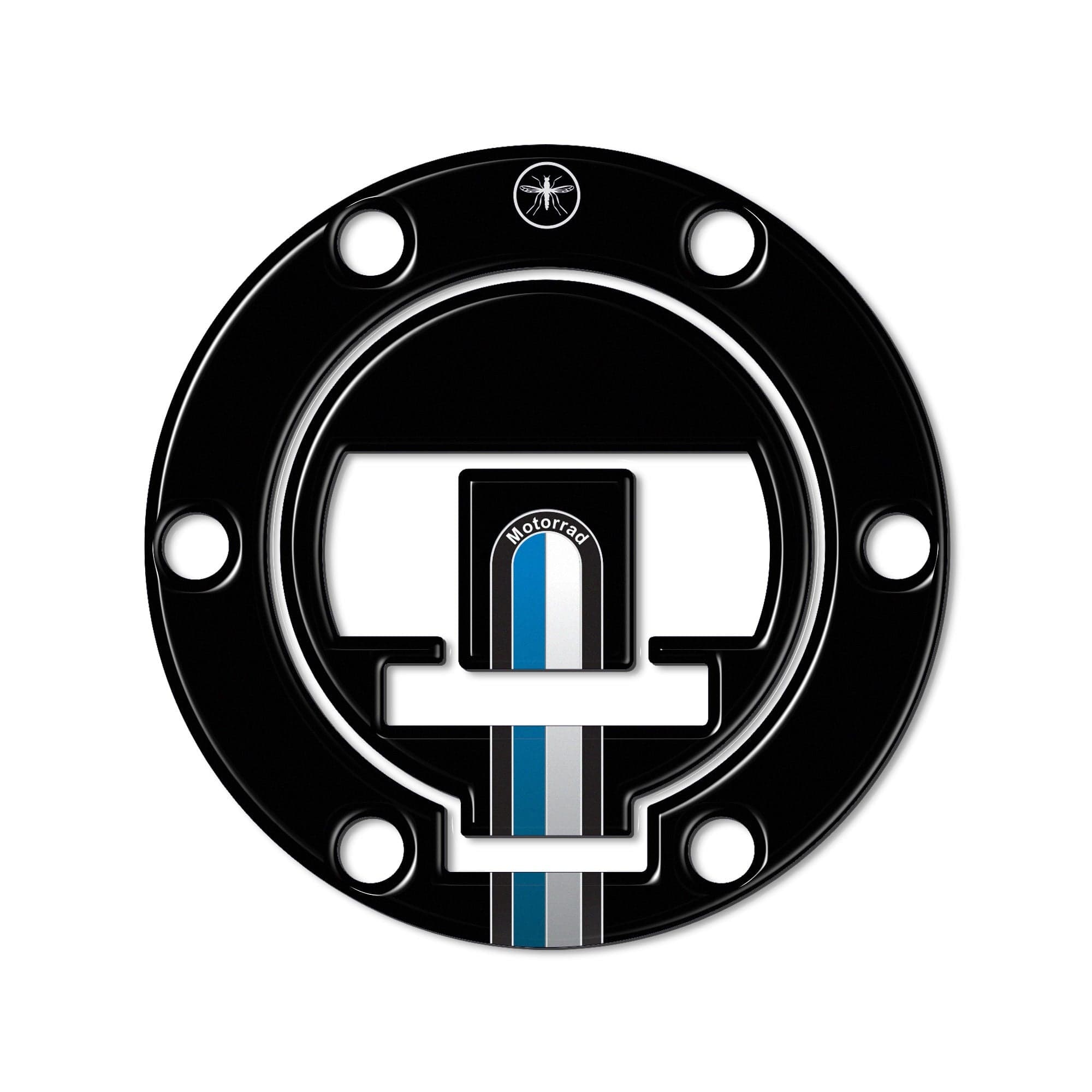 Adesivo 3D protezione tappo moto CON CHIAVE compatibile con BMW 2013 - 2022 Nero in Decalcomanie adesivi e magneti LabelBike - Bibbiano, commercioVirtuoso.it