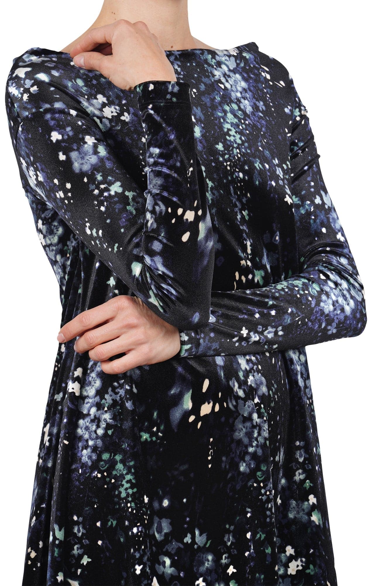 SO ALLURE So Allure - Abito - 461465 - Fantasia nero da donna in Cocktail Drestige - Casamassima, commercioVirtuoso.it