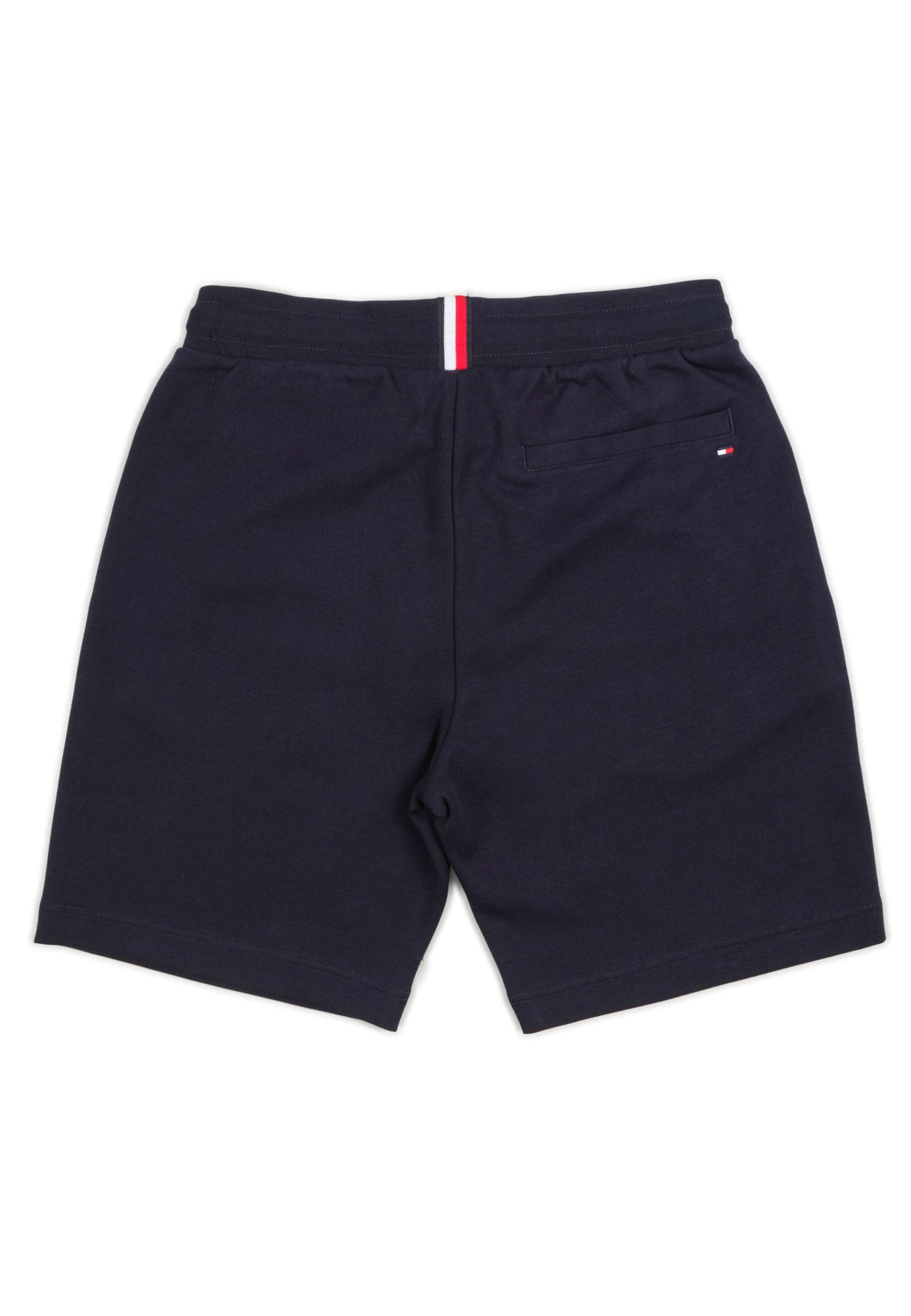 Tommy Hilfiger - Bermuda Con Logo In Jersey MW0MW34401 DW5 BLU da uomo in Pantaloncini sportivi Drestige - Casamassima, commercioVirtuoso.it