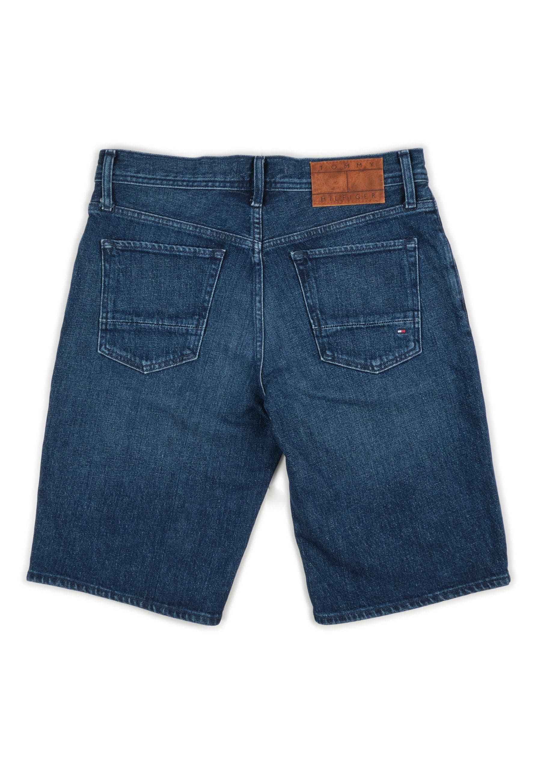 Tommy Hilfiger - Bermuda Jeans 5 Tasche Lavaggio Scuro MW0MW35176 1BL da uomo in Pantaloncini Drestige - Casamassima, commercioVirtuoso.it