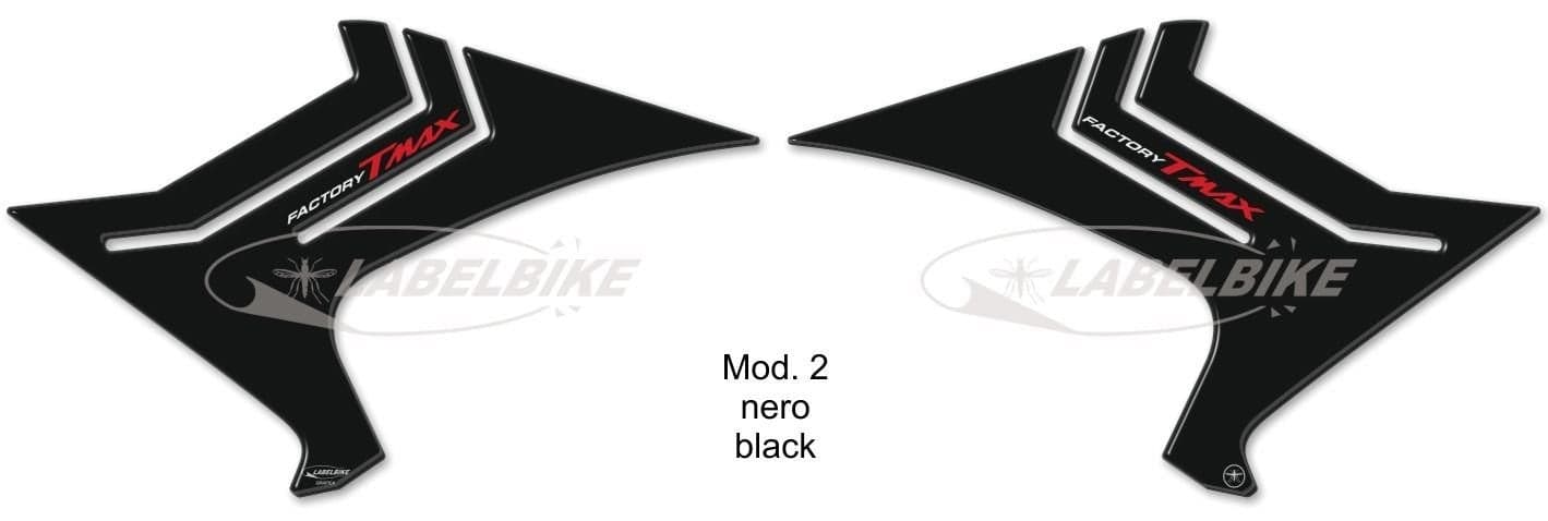2 ADESIVI in GEL protezioni PIEDI PASSEGGERO compatibili x YAMAHA TMAX 530 2017-2020 in Decalcomanie adesivi e magneti LabelBike - Bibbiano, commercioVirtuoso.it