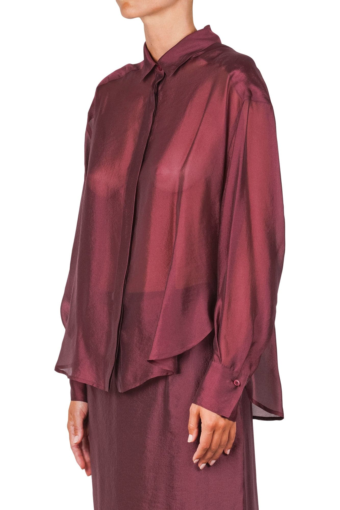 8PM 8pm - Camicia - 460203 - Bordeaux da donna in Bluse e camicie Drestige - Casamassima, commercioVirtuoso.it