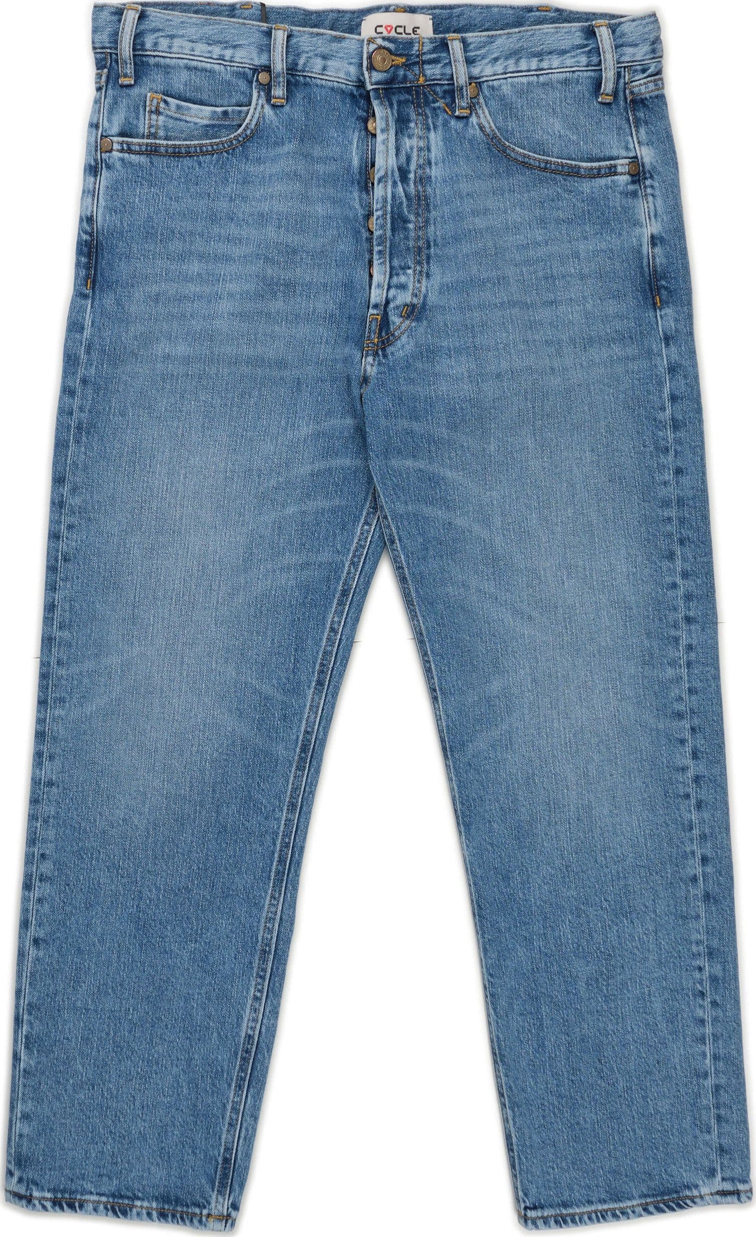 CYCLE Cycle - 5 Tasche Lucky Carrot Denim Blu Chiaro 341P525/L400/12