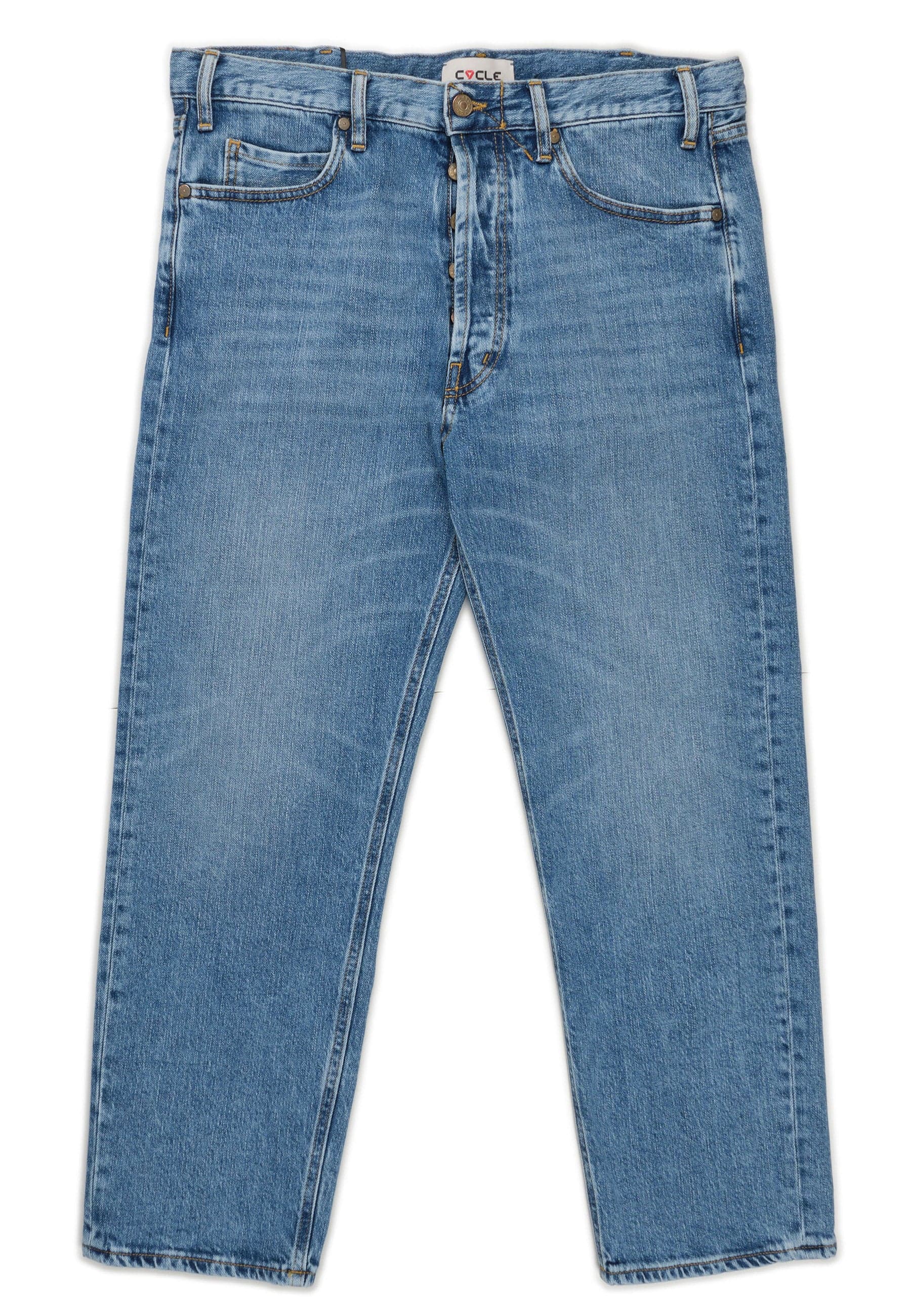 CYCLE Cycle - 5 Tasche Lucky Carrot Denim Blu Chiaro 341P525/L400/12
