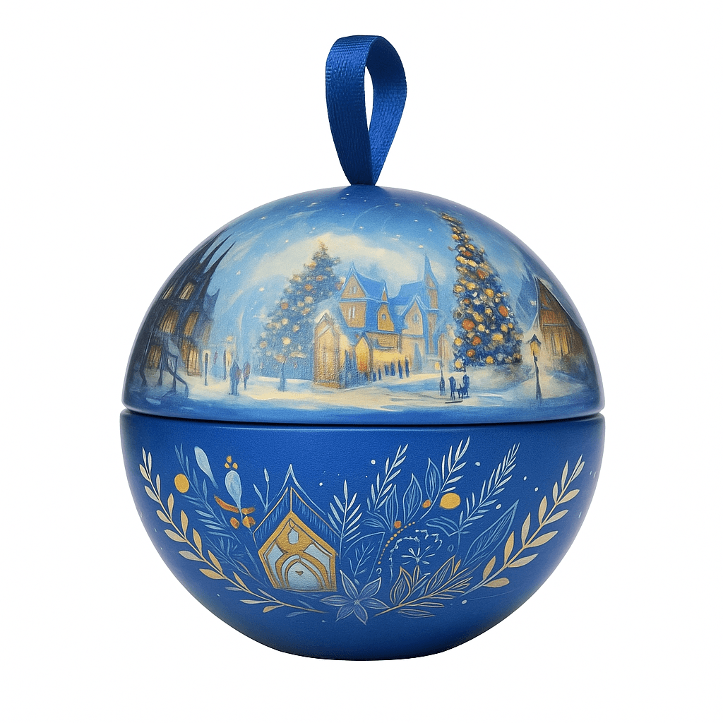 Tè dell’Aviatore – Edizione Natale (pallina decorativa in latta) 10 filtri piramidali in Palle e palline Naturopatica Shop & Therapy - Reggio Calabria, commercioVirtuoso.it