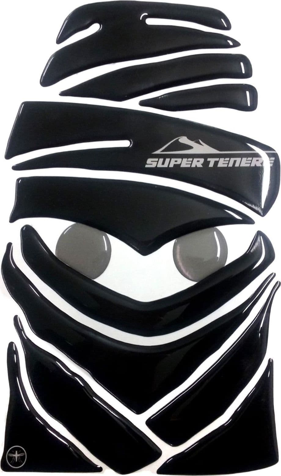 Paraserbatoio gel 3D Omino compatibile con Yamaha Super Tenere - 2