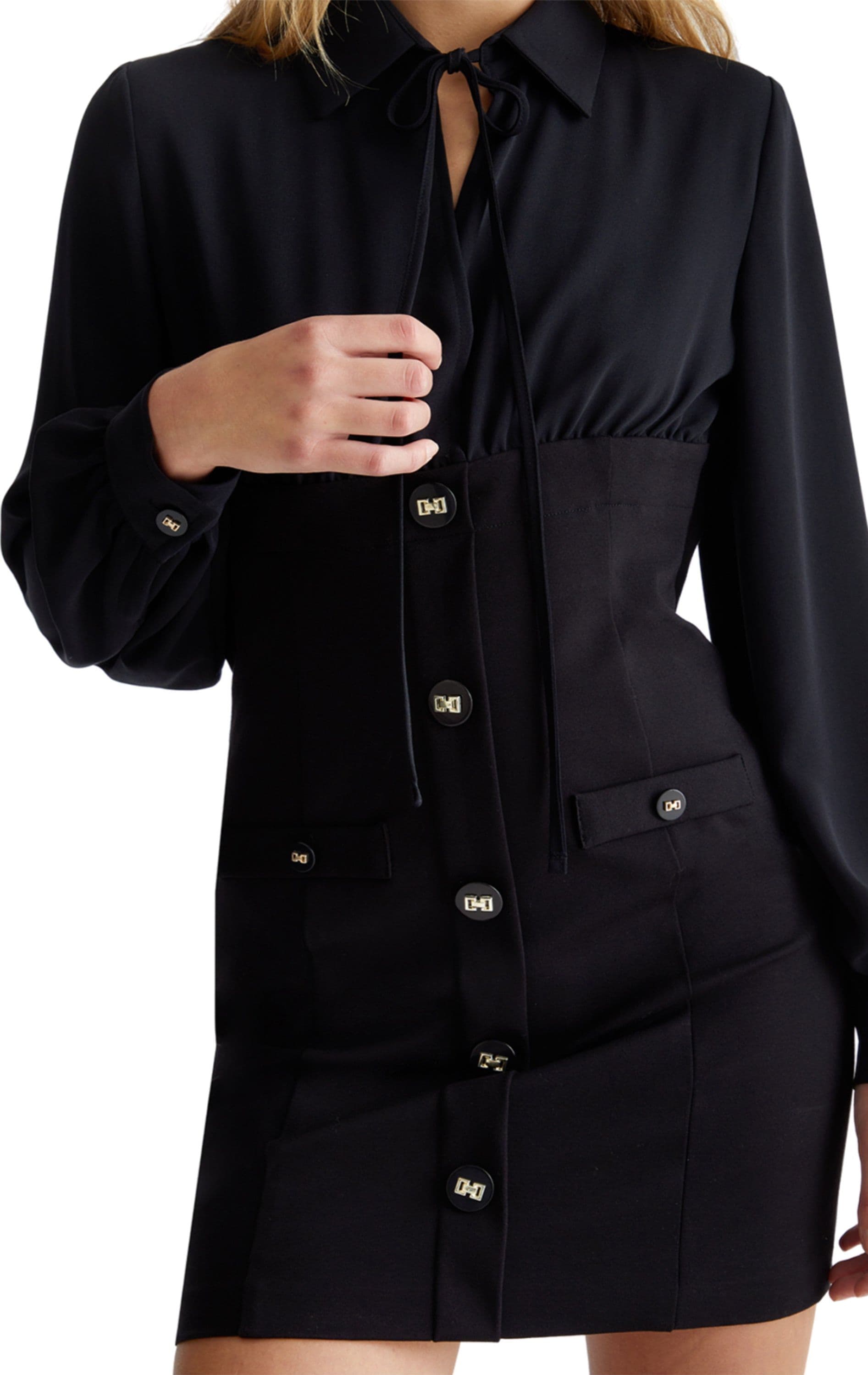 LIUJO 3.0 Abito Punto Mila Donna Liujo WF4384J9189-22222 Nero da donna in Casual Drestige - Casamassima, commercioVirtuoso.it