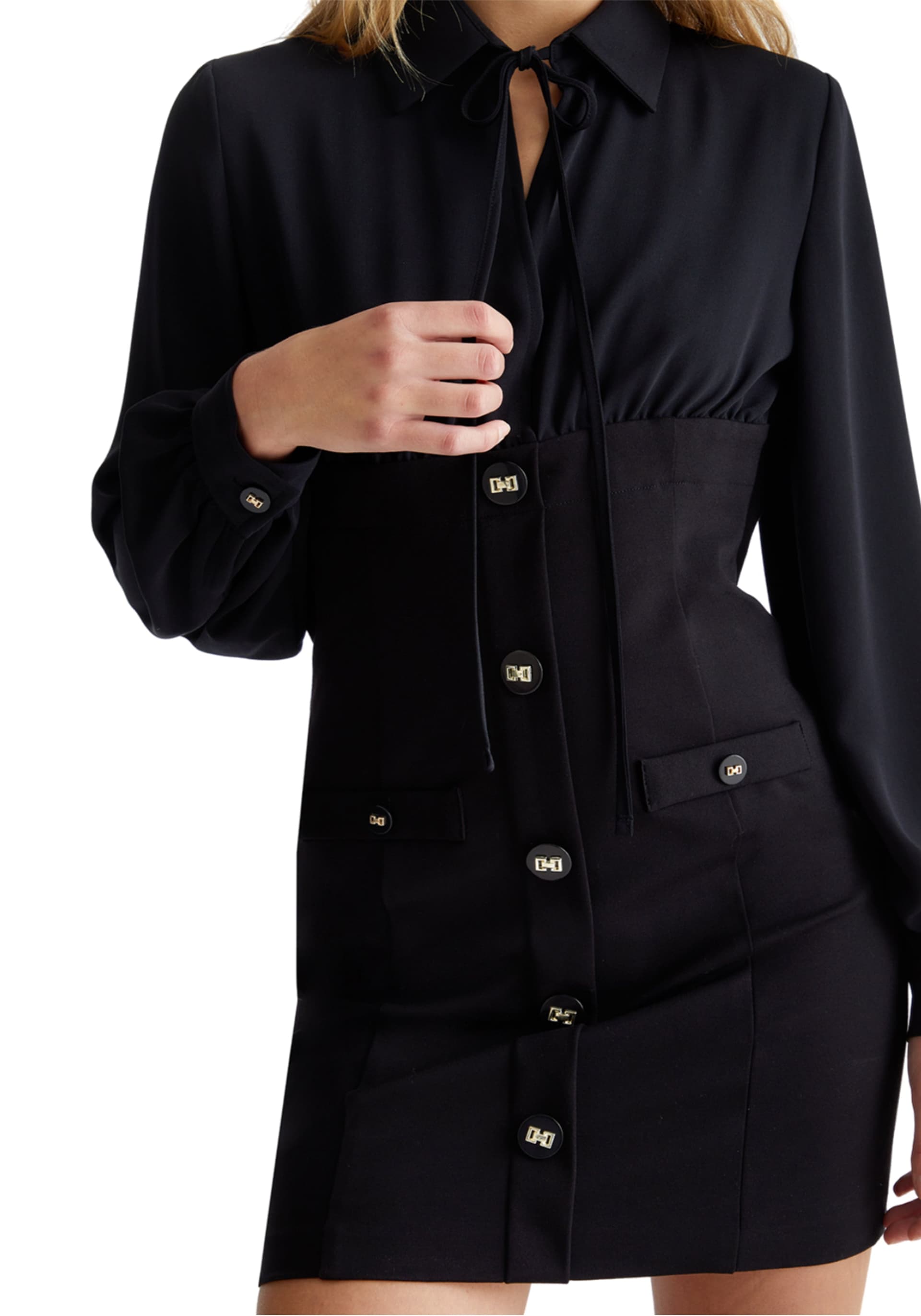 LIUJO 3.0 Abito Punto Mila Donna Liujo WF4384J9189-22222 Nero da donna in Casual Drestige - Casamassima, commercioVirtuoso.it