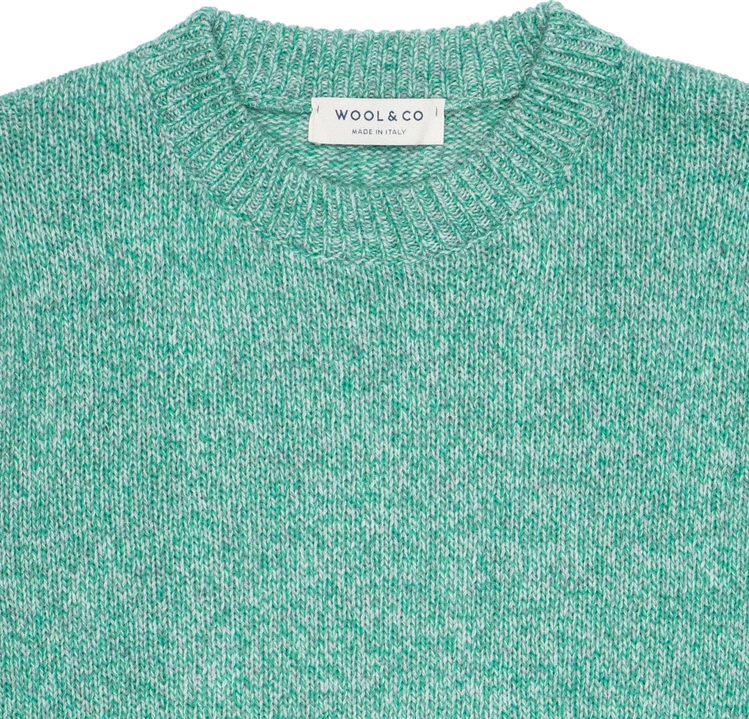 WOOL &amp; CO Maglia Uomo Wool &amp; Co Paricollo Mouline da uomo in Maglie termiche Drestige - Casamassima, commercioVirtuoso.it
