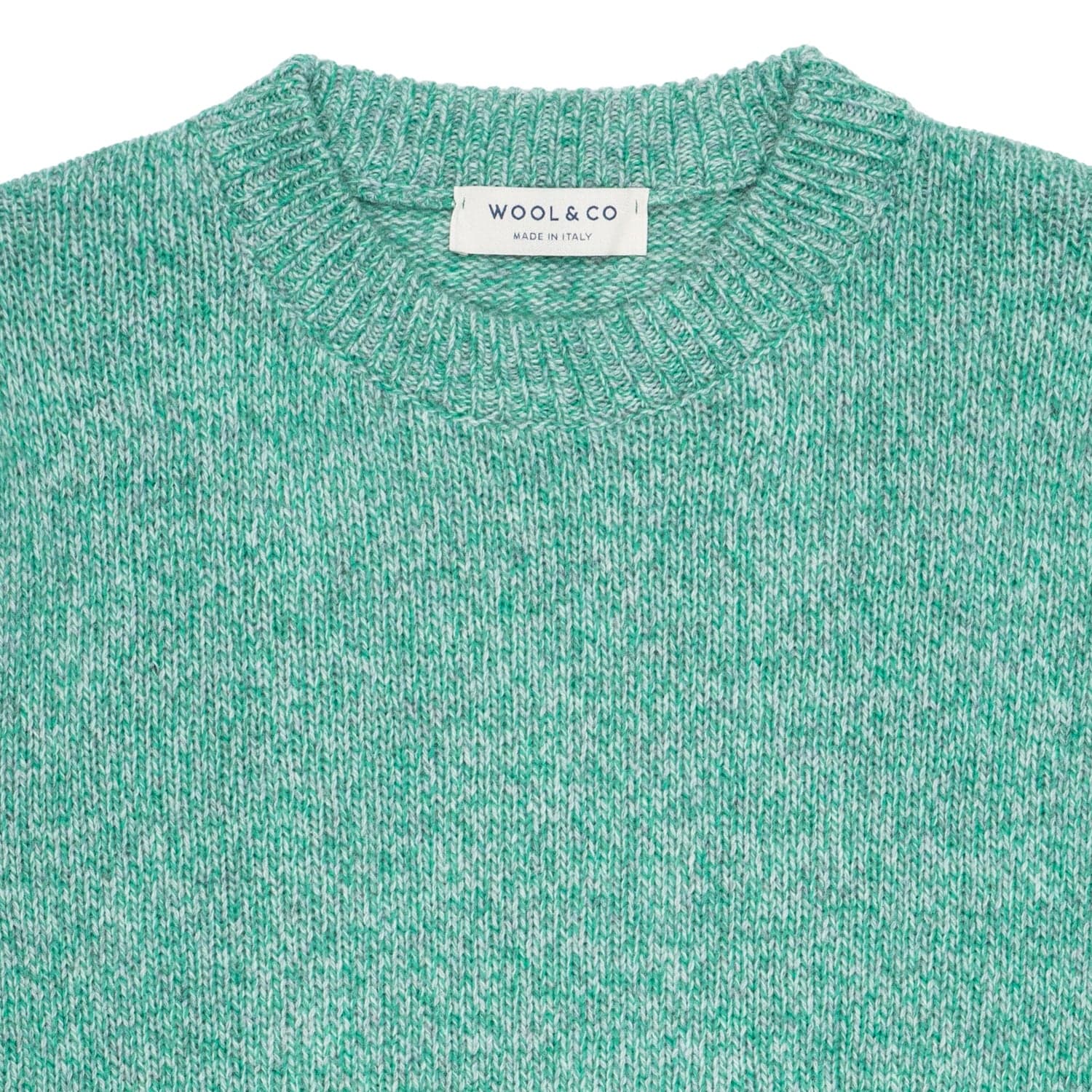 WOOL &amp; CO Maglia Uomo Wool &amp; Co Paricollo Mouline da uomo in Maglie termiche Drestige - Casamassima, commercioVirtuoso.it