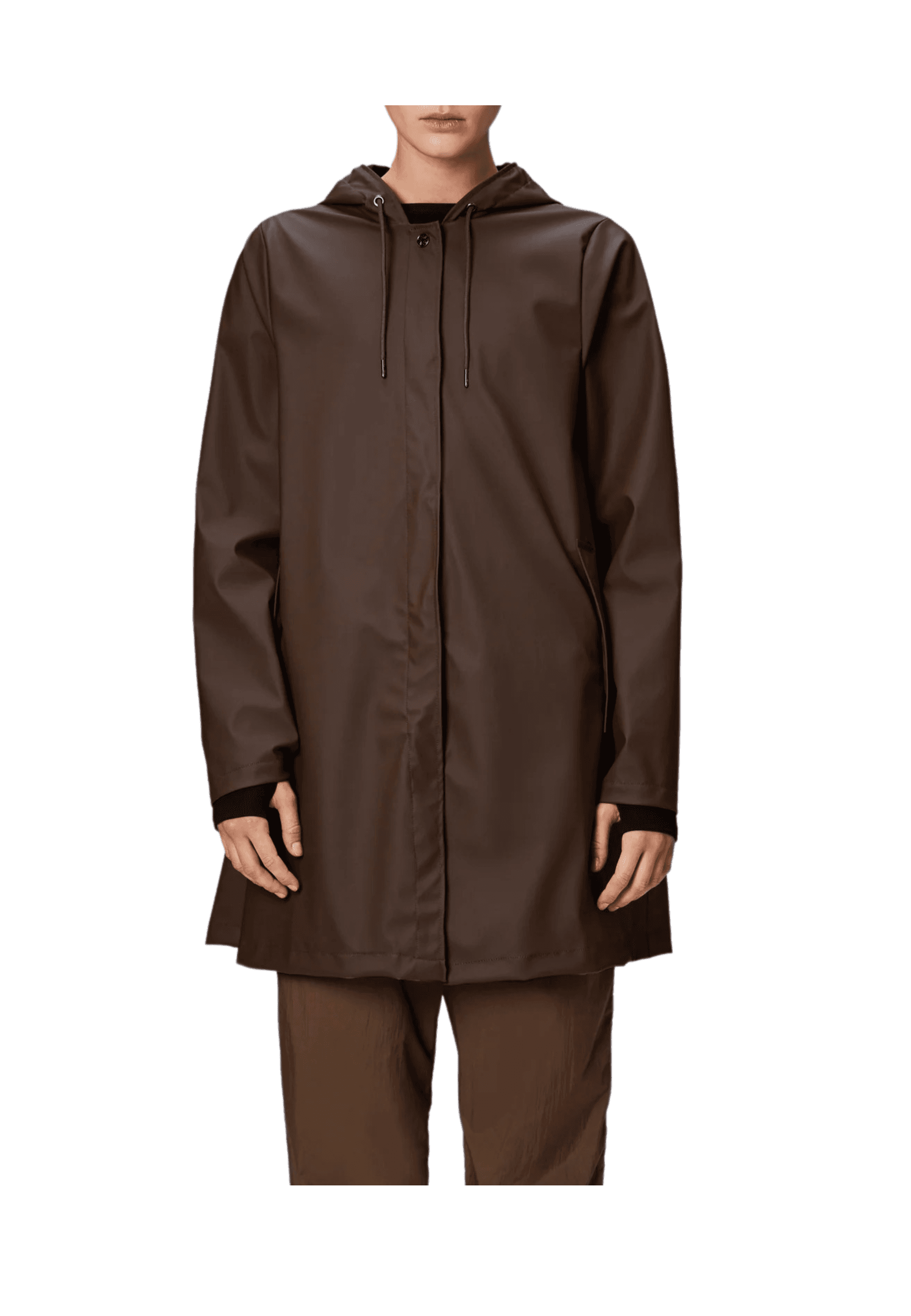 RAINS Impermeabile lungo Donna Rains A-line W Jacket Frame da donna in Giacche Drestige - Casamassima, commercioVirtuoso.it