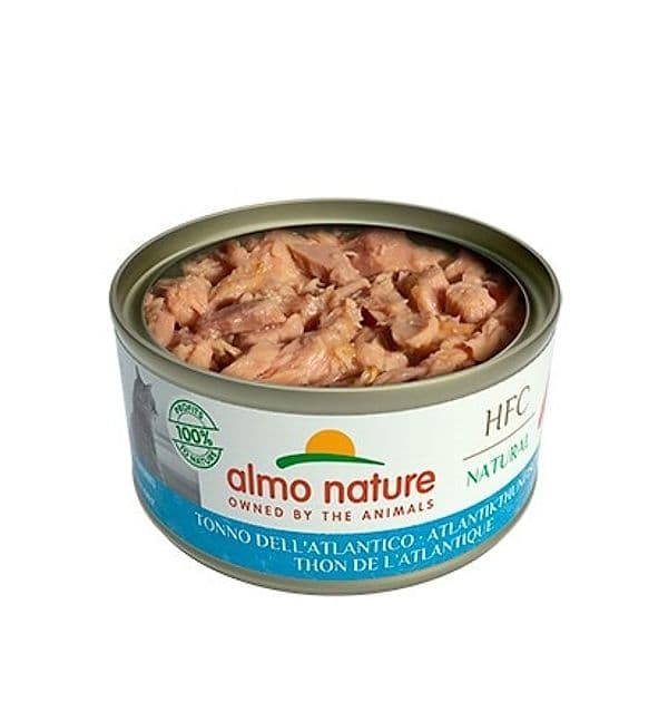 Almo Nature Scatoletta HFC Natural gusto Tonno dell'Atlantico per Gatti Adulti in Probiotici 101 Market - Poggibonsi, commercioVirtuoso.it