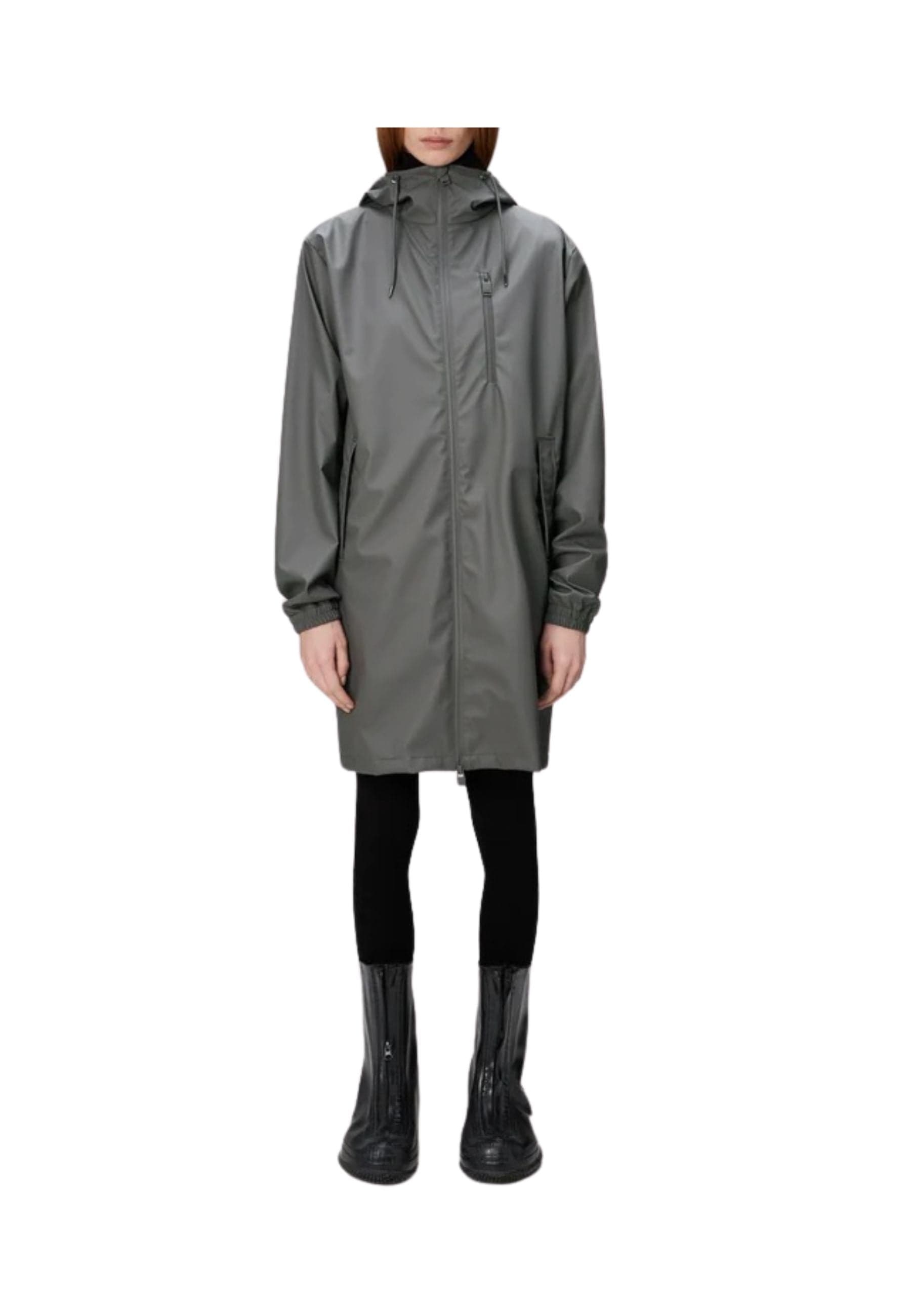 RAINS Impermeabile Donna Rains Long Storm Breaker grey da donna in Giacche impermeabili Drestige - Casamassima, commercioVirtuoso.it