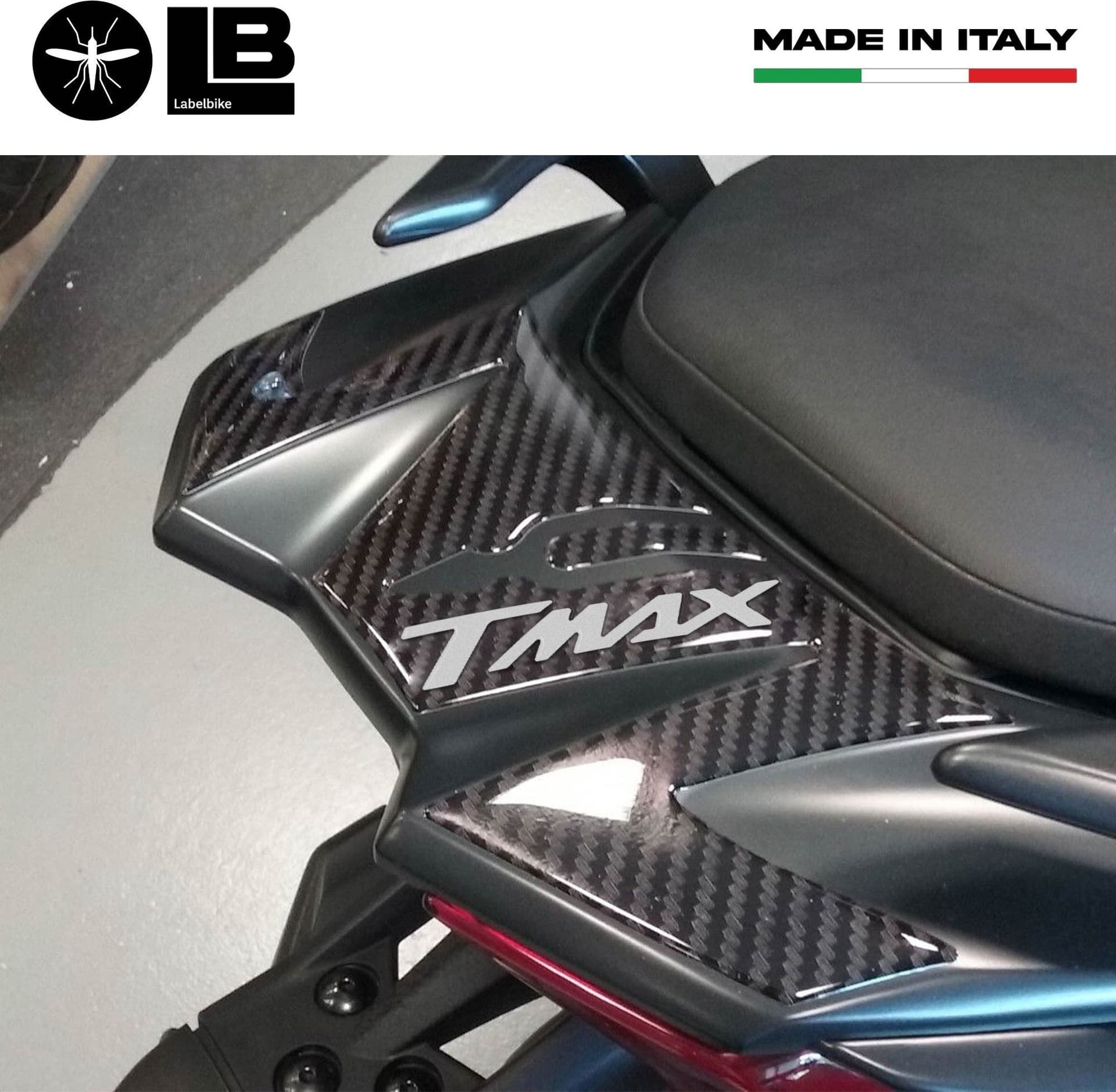 ADESIVO in RESINA TMAX 530 Stickers 3D codino compatibile per YAMAHA 2017-2019 in Decalcomanie adesivi e magneti LabelBike - Bibbiano, commercioVirtuoso.it