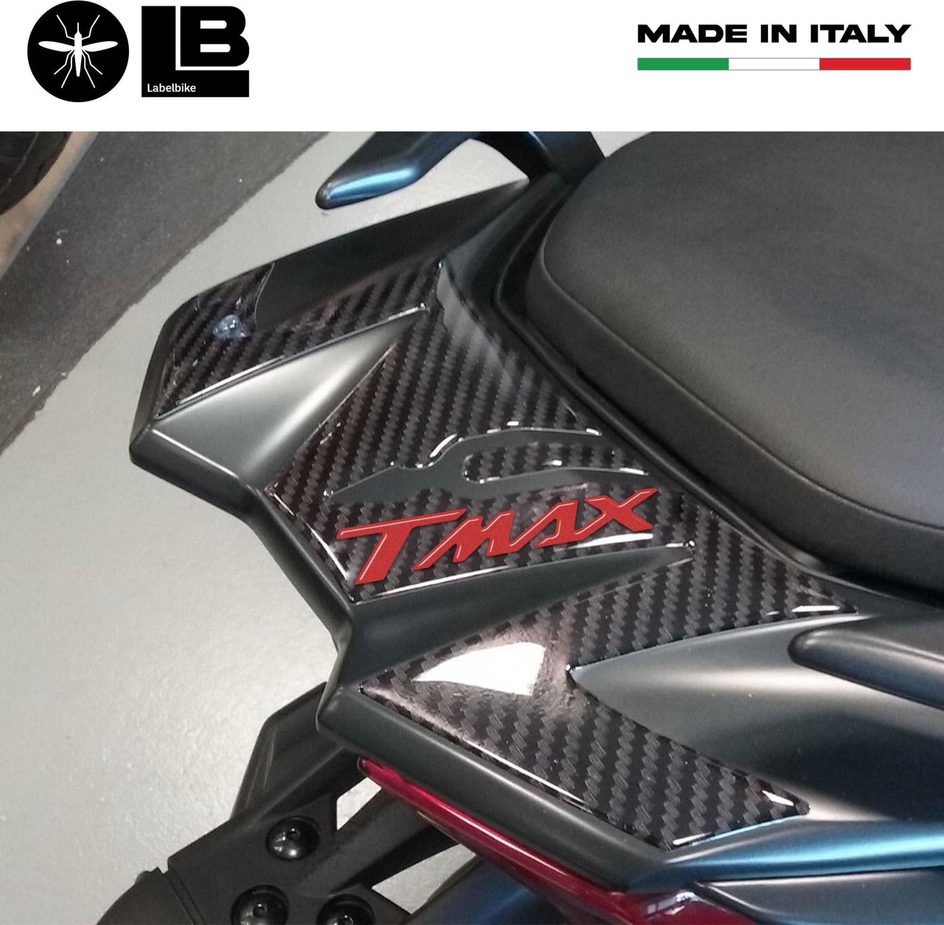 ADESIVO in RESINA TMAX 530 Stickers 3D codino compatibile per YAMAHA 2017-2019 in Decalcomanie adesivi e magneti LabelBike - Bibbiano, commercioVirtuoso.it